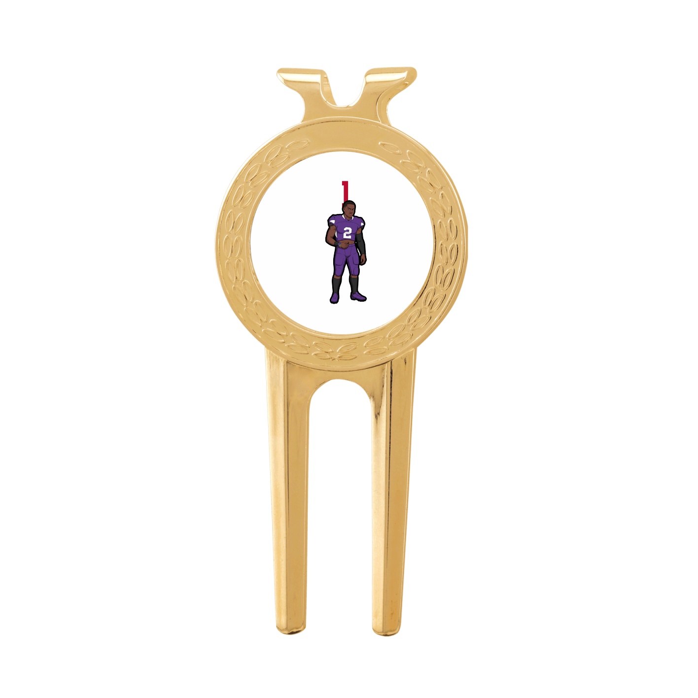 Divot Tool with Ball Marker — Number Top in Classic