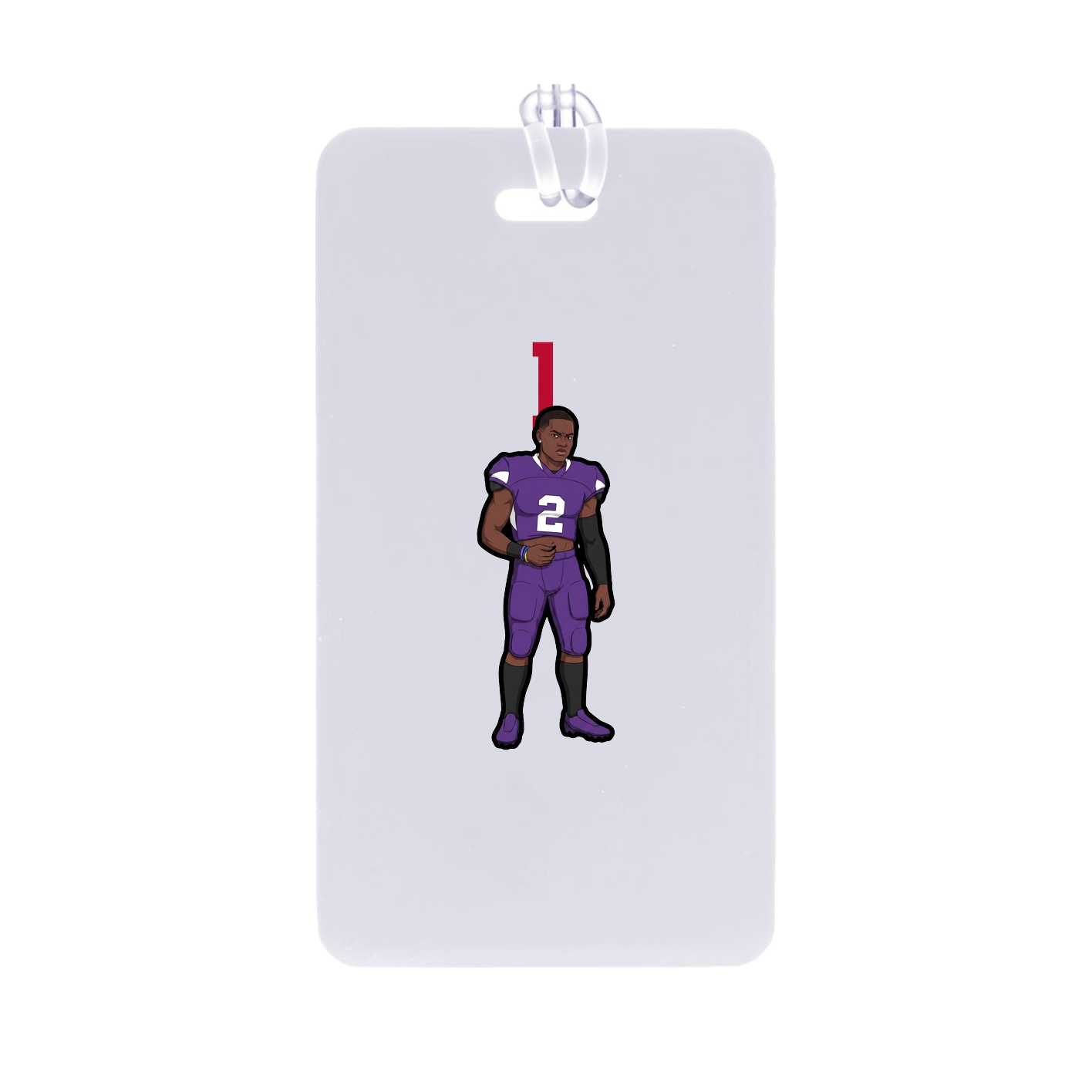 Bag Tag — Number Top in Classic
