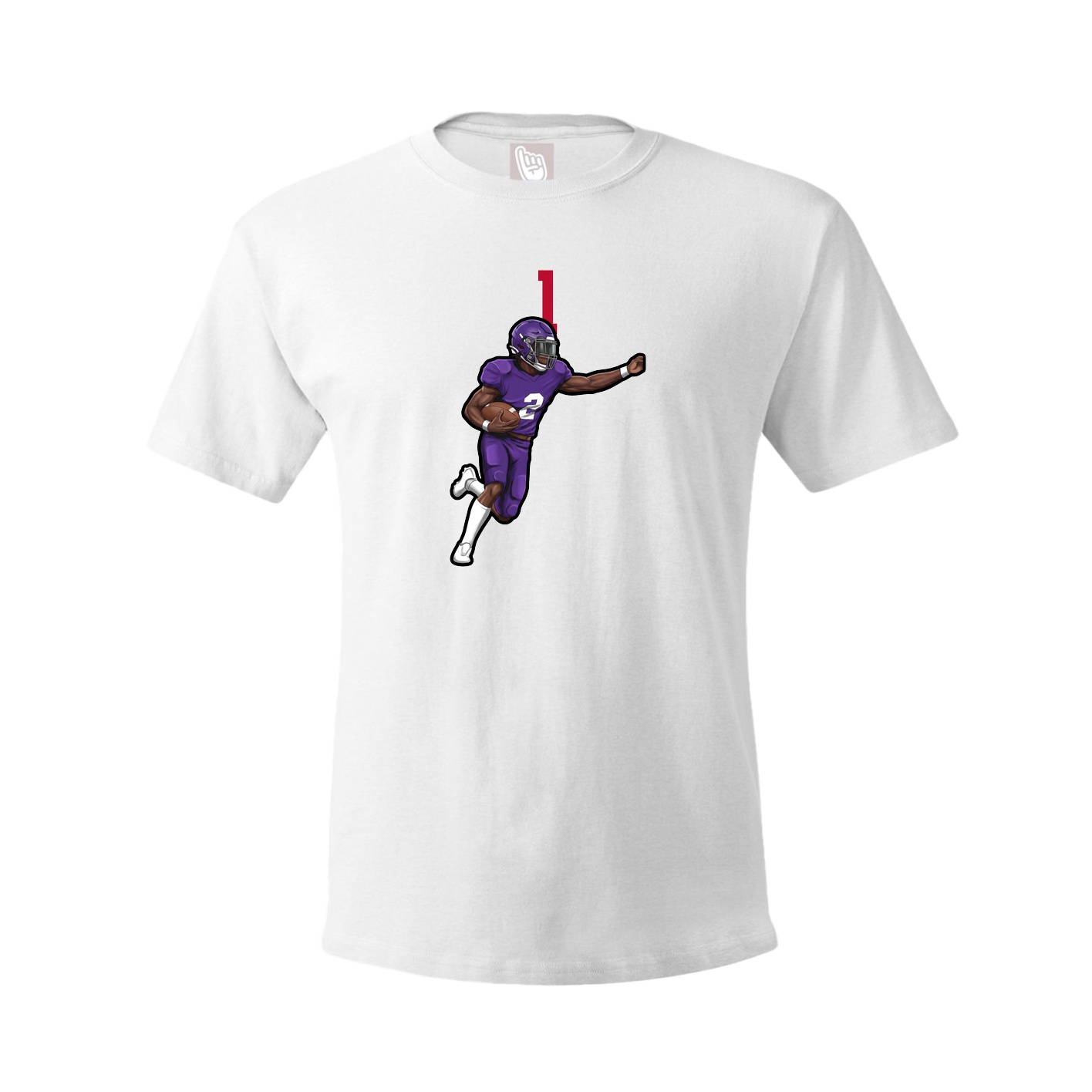 Tee — Number Top in White