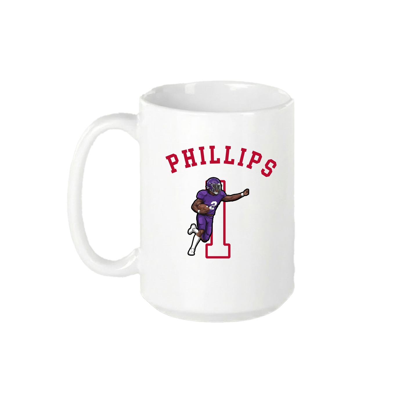 15oz Coffee Mug — Shirsey Arch in White