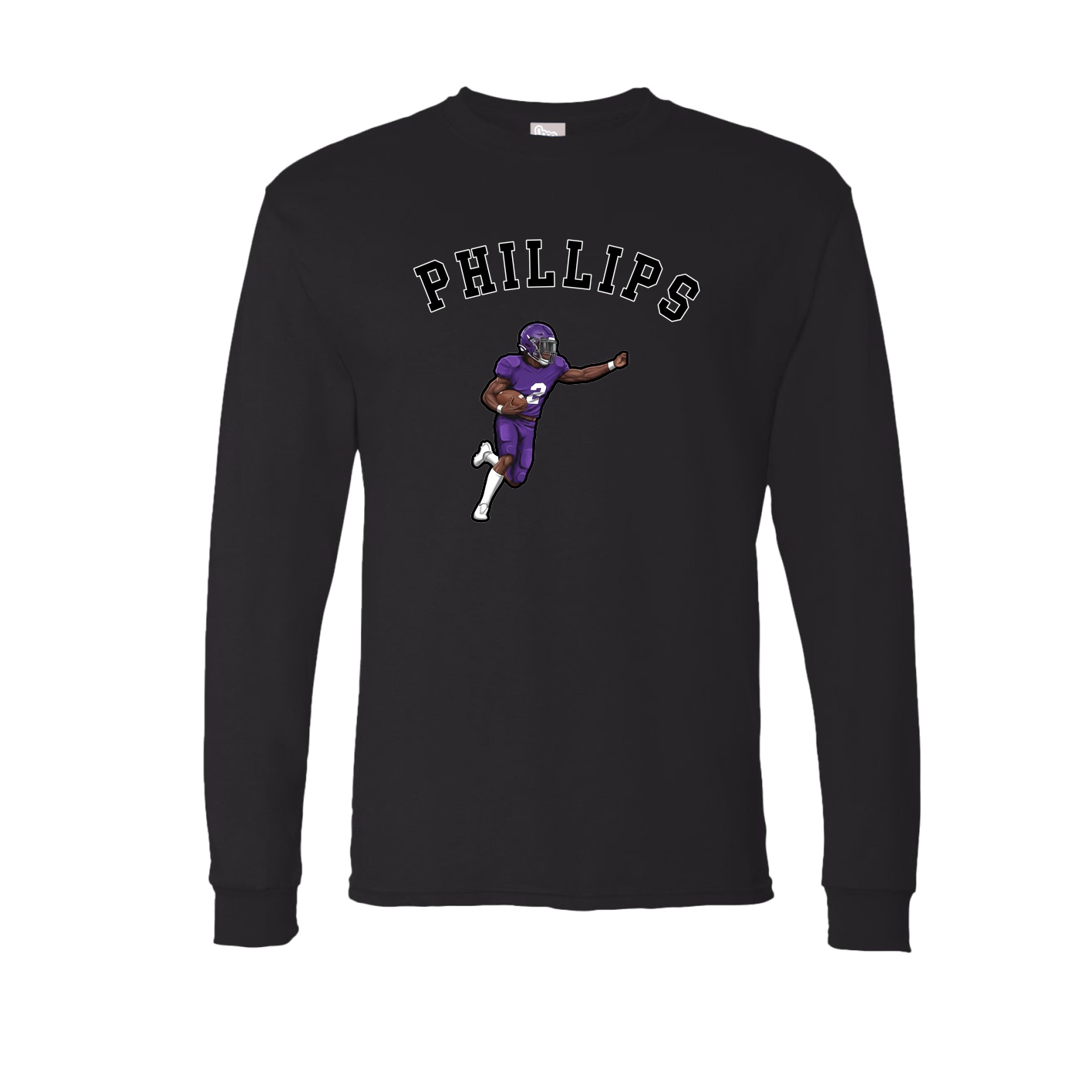 Long Sleeve Tee — Shirsey Arch in Black