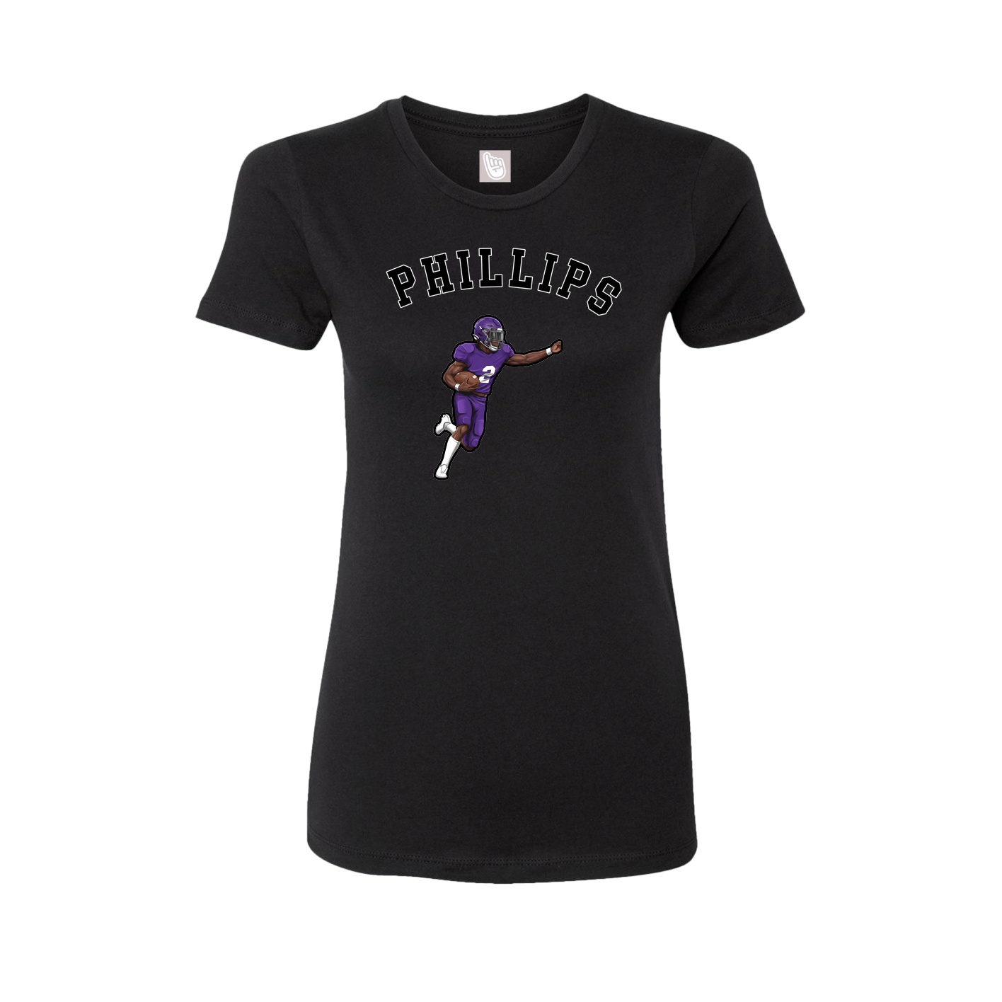 Womens Tee — Shirsey Arch in Black