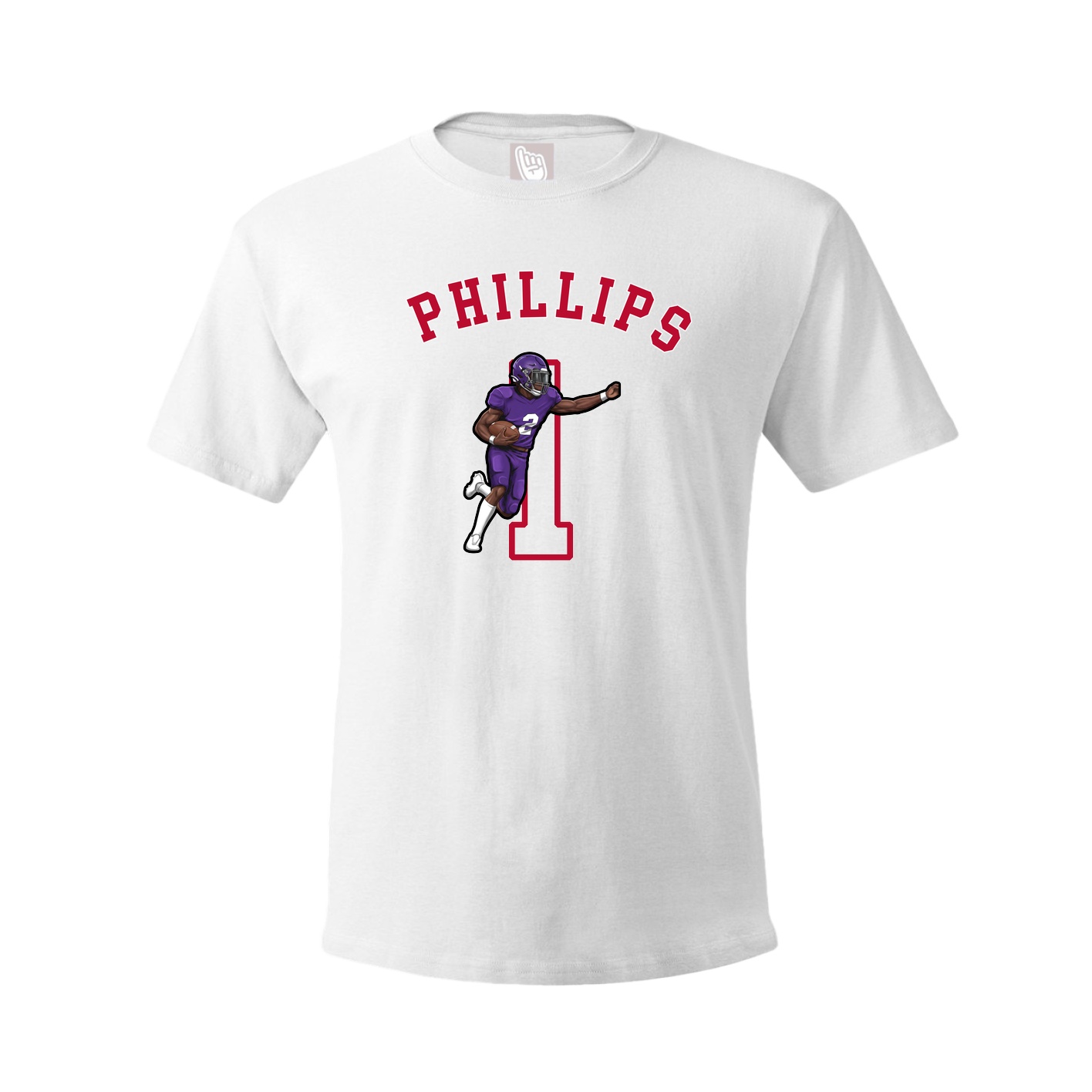 Youth Tee — Shirsey Arch in White