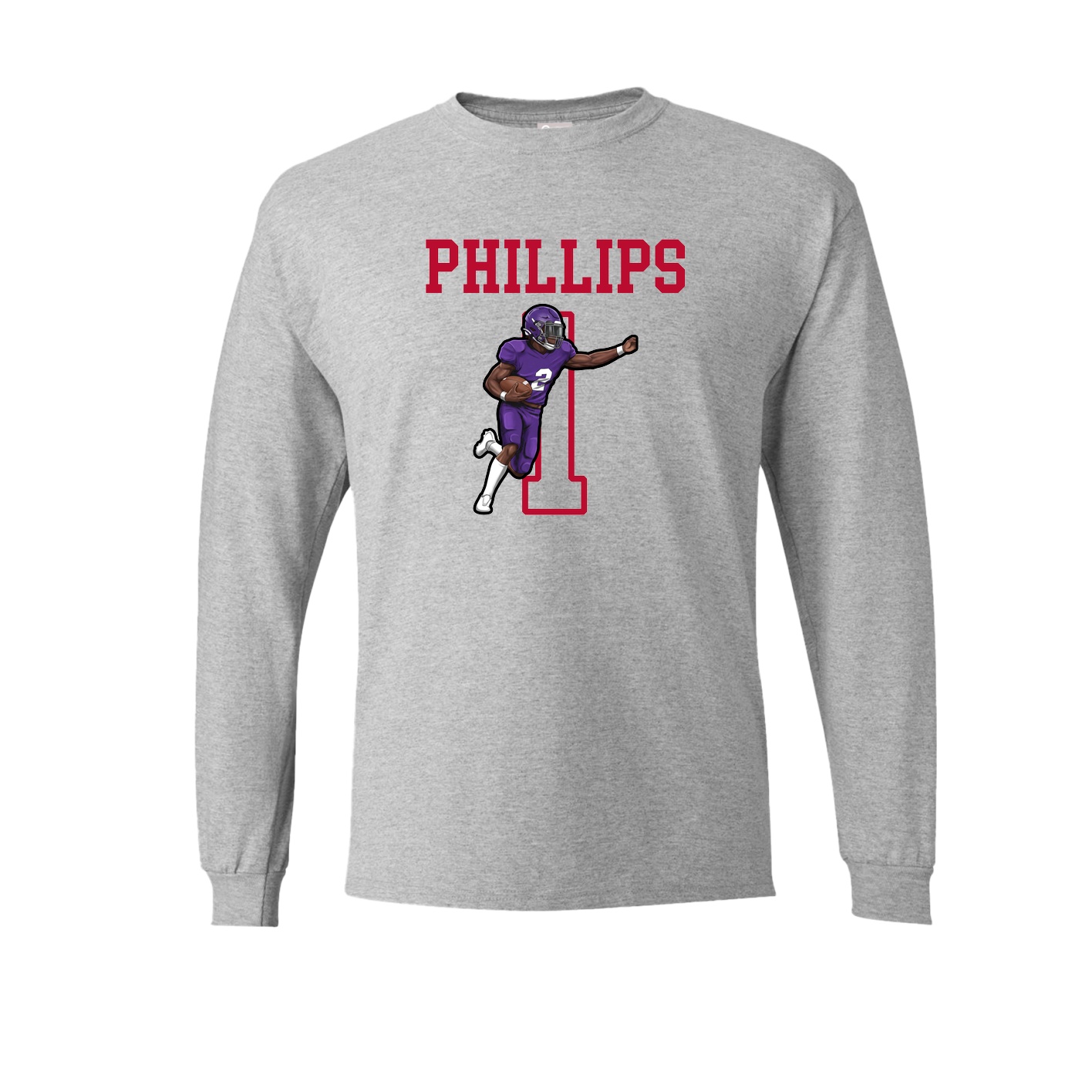 Long Sleeve Tee — Shirsey in Grey