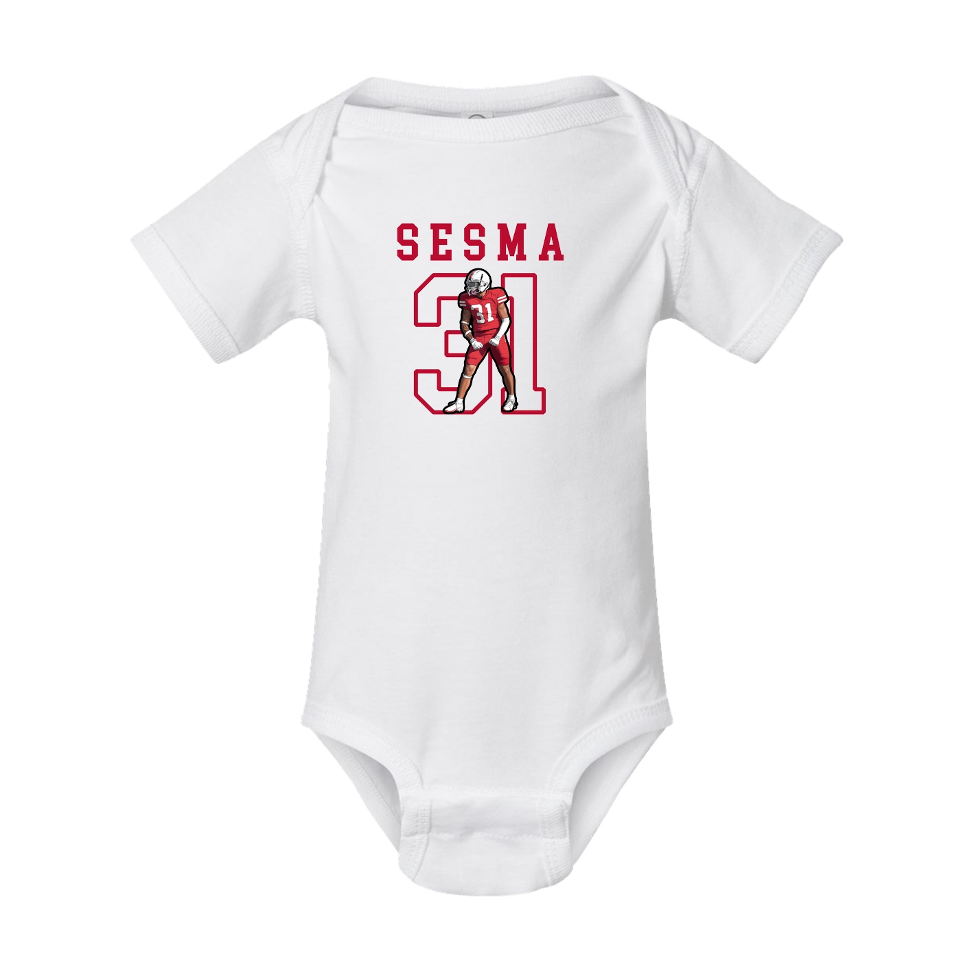 Baby Onesie — Shirsey in White