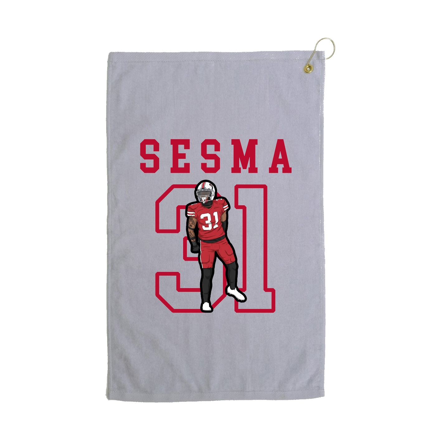 Golf Towel — Shirsey in Grey