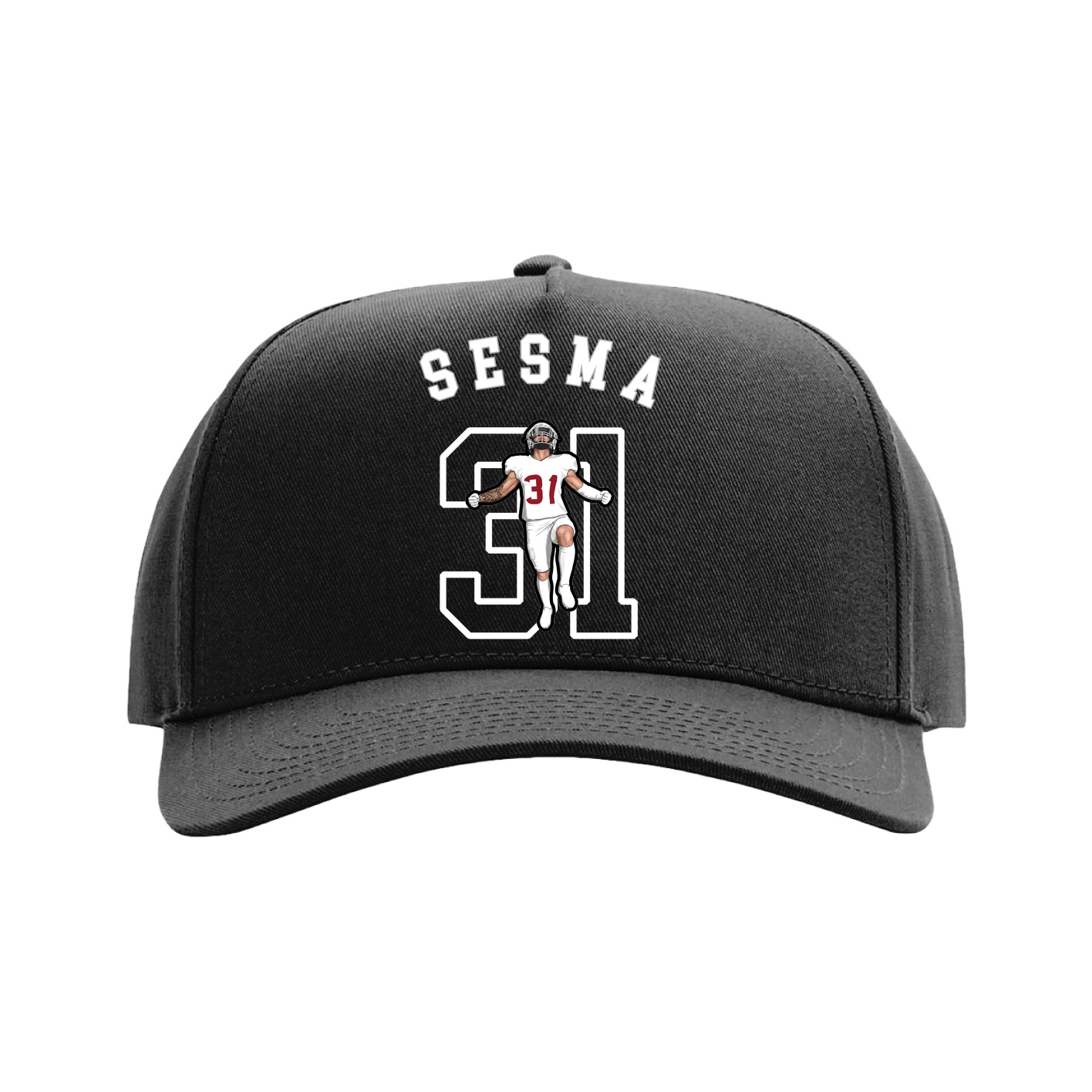 Full Fabric Five-Panel Champ Cap