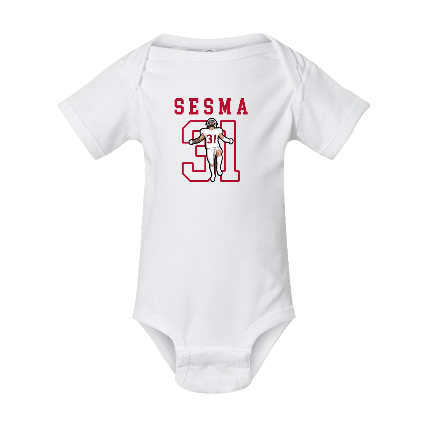 Baby Onesie — Shirsey in White