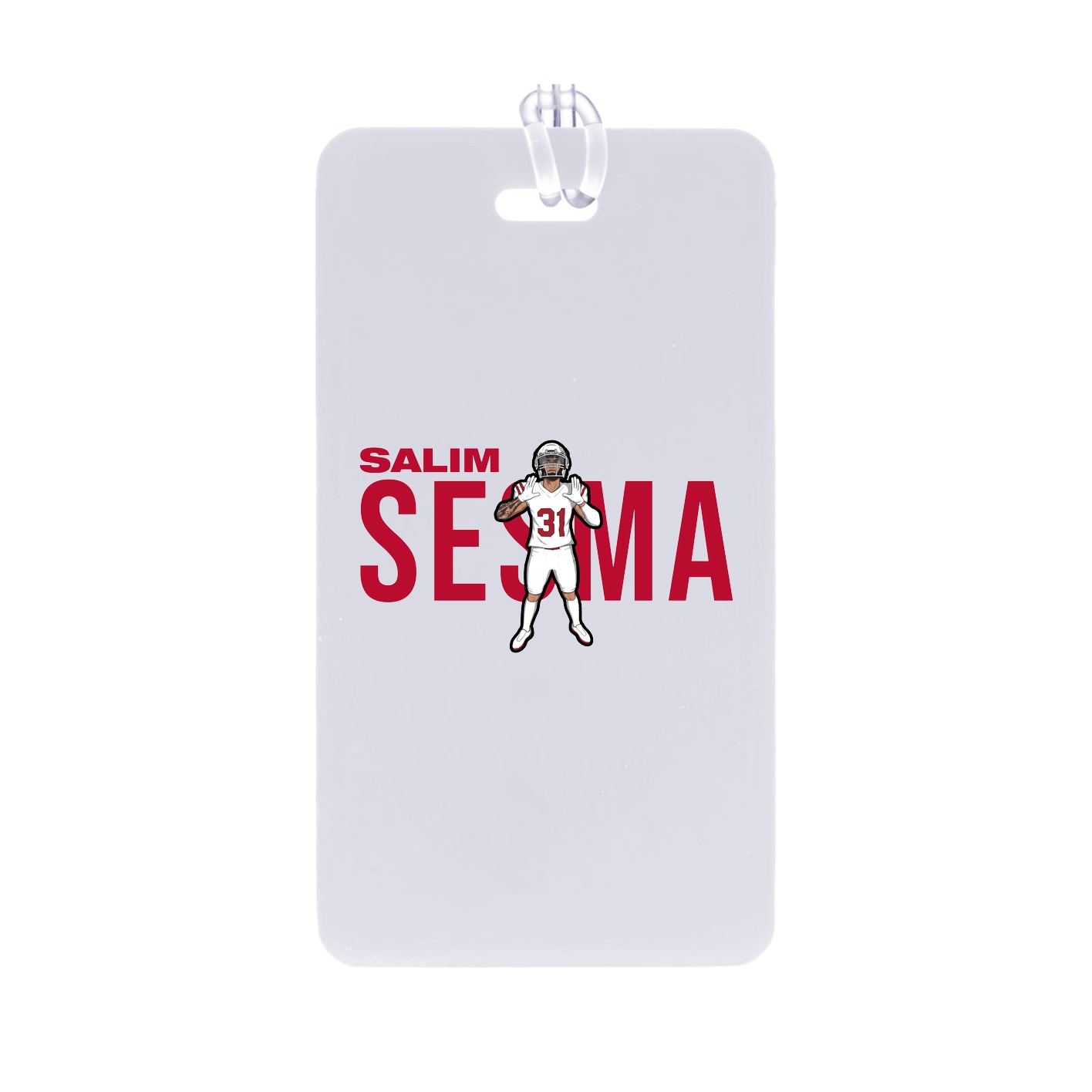 Bag Tag — Player Name in Classic