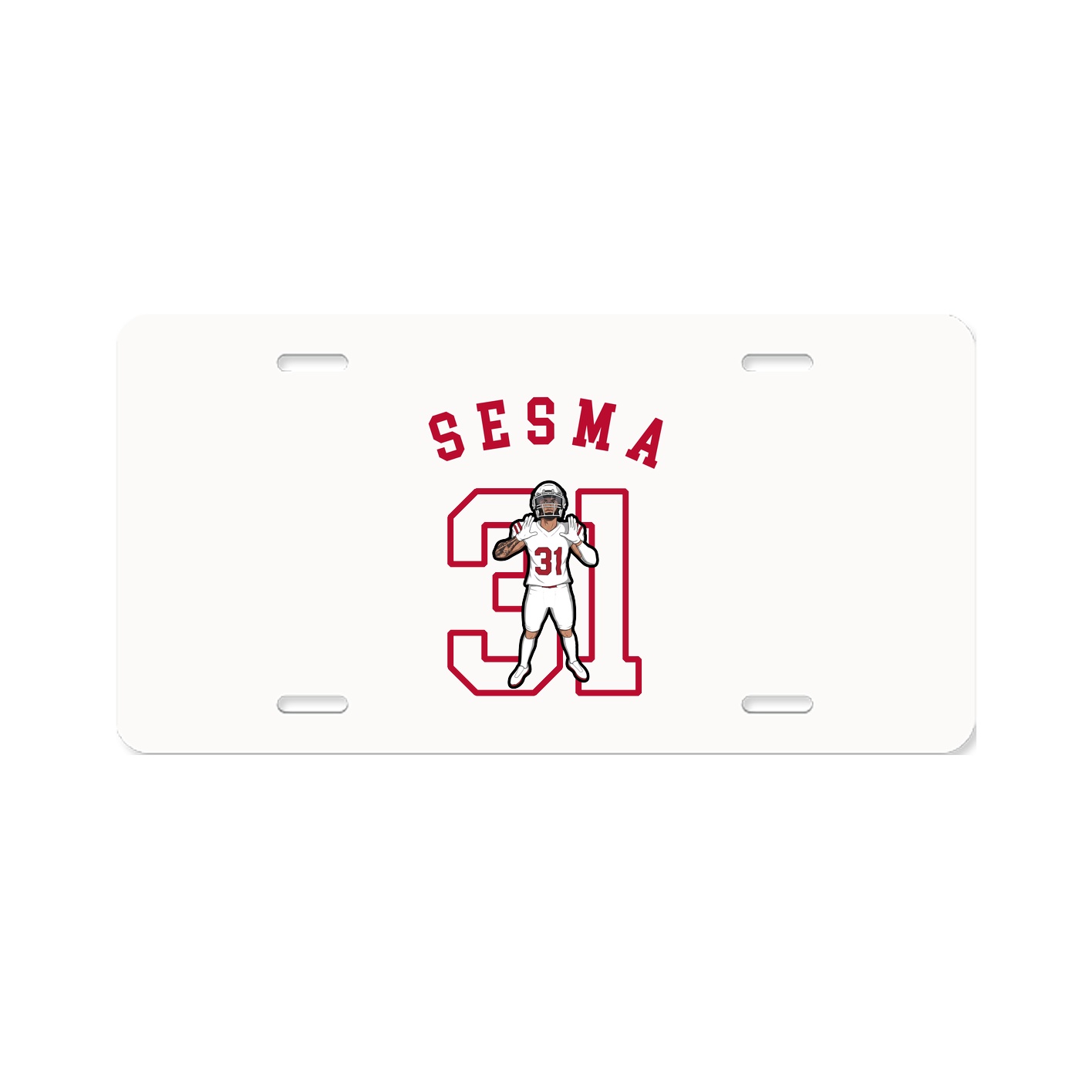 License Plate — Shirsey Arch in Classic