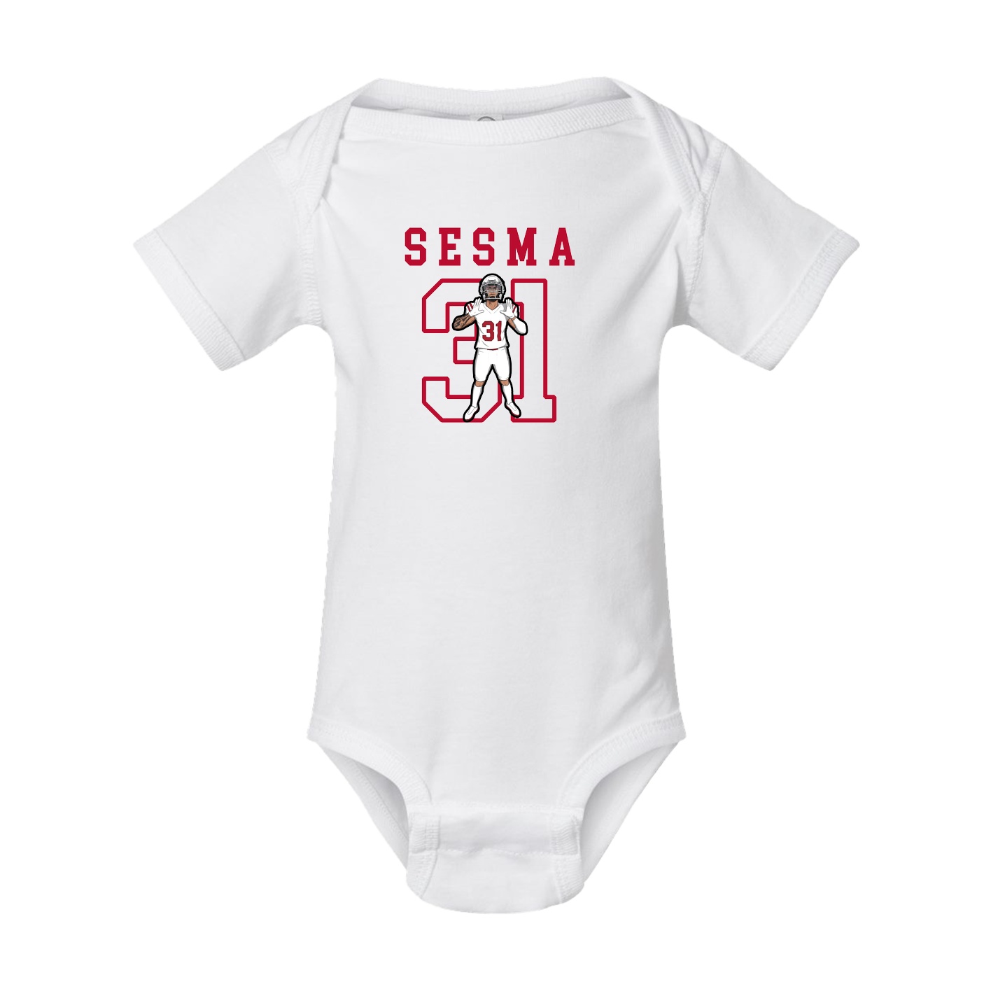 Baby Onesie — Shirsey in White