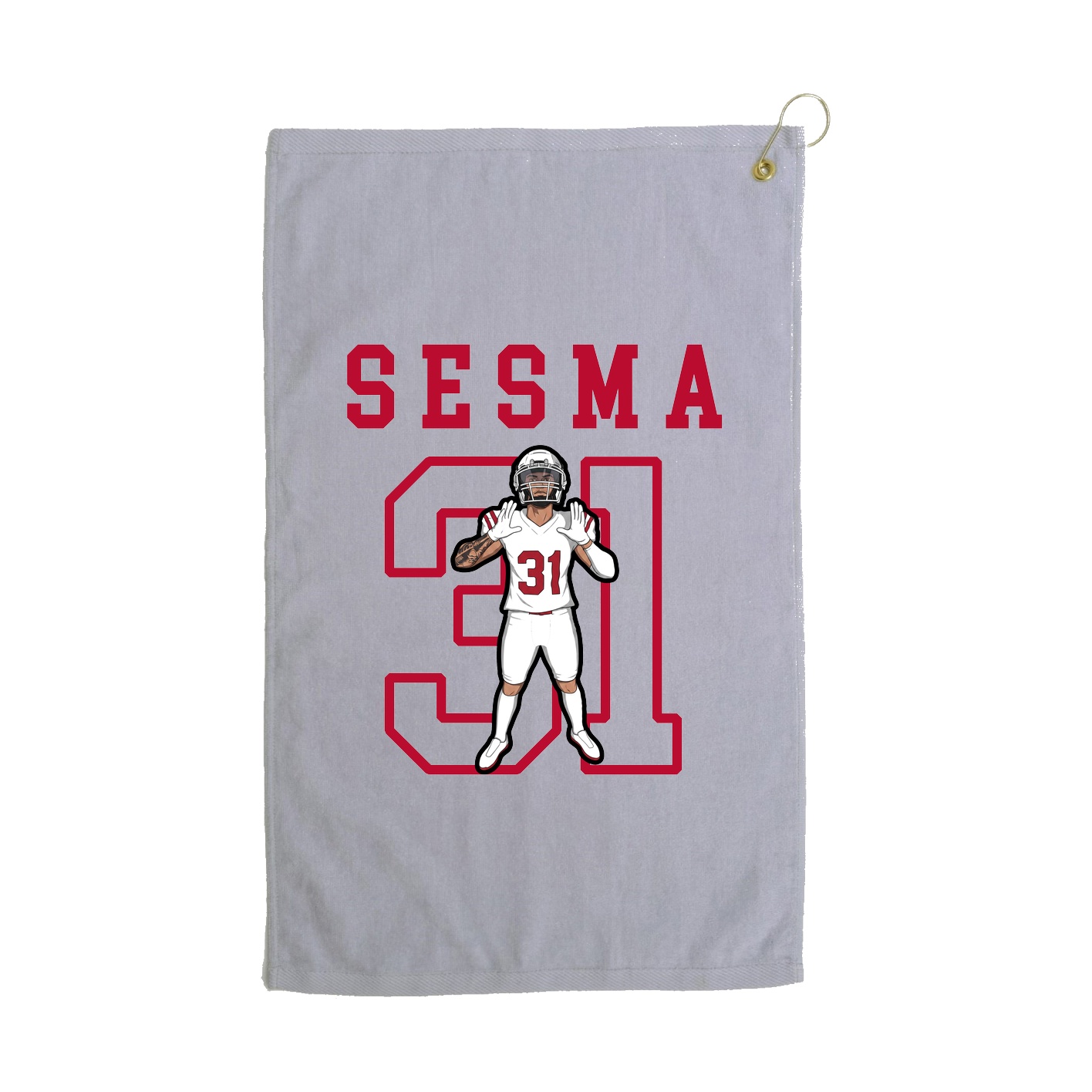 Golf Towel — Shirsey in Grey
