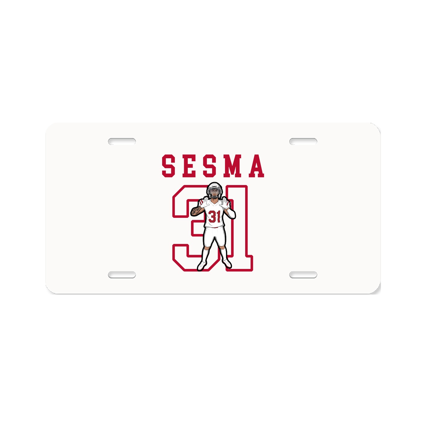 License Plate — Shirsey in Classic