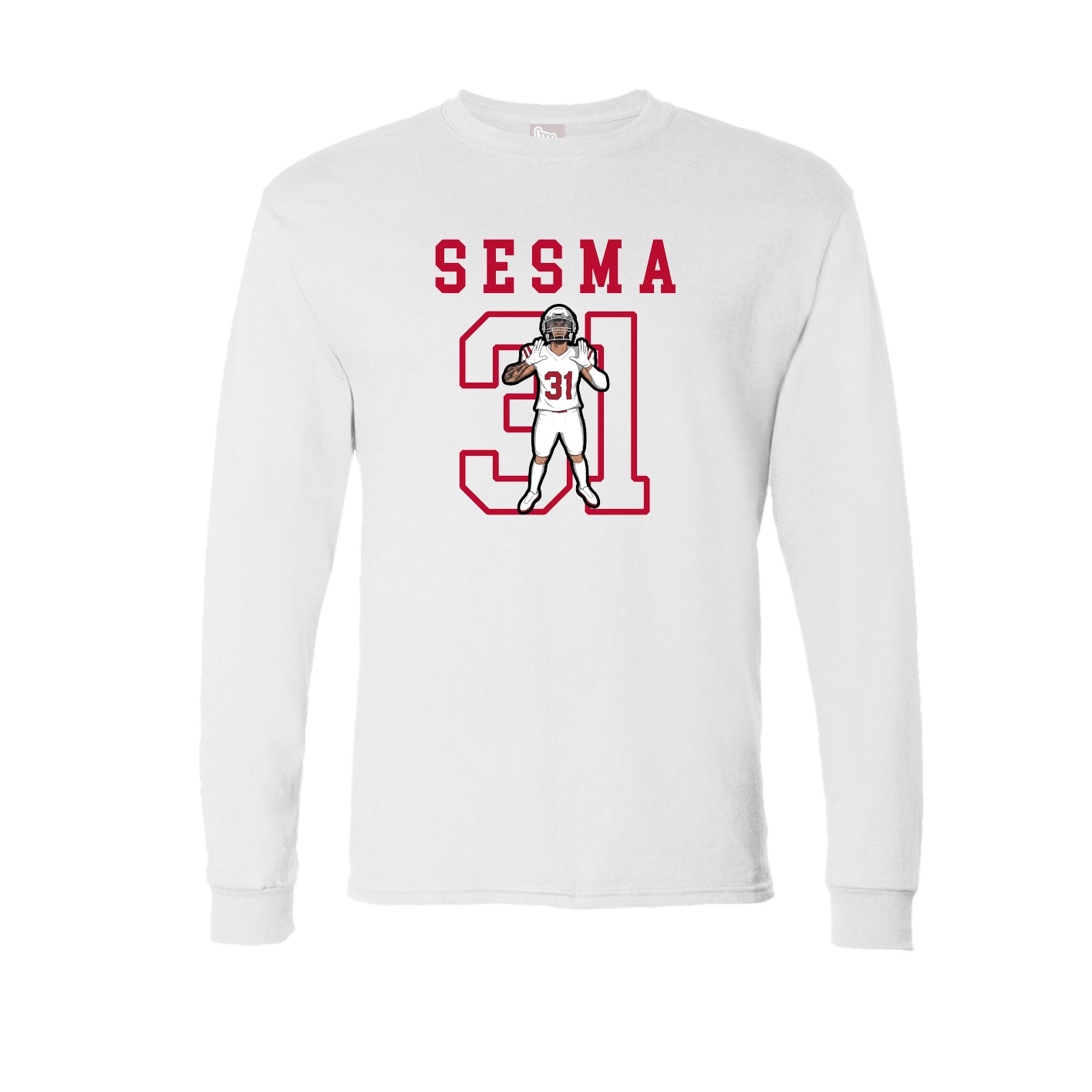 Long Sleeve Tee — Shirsey in White