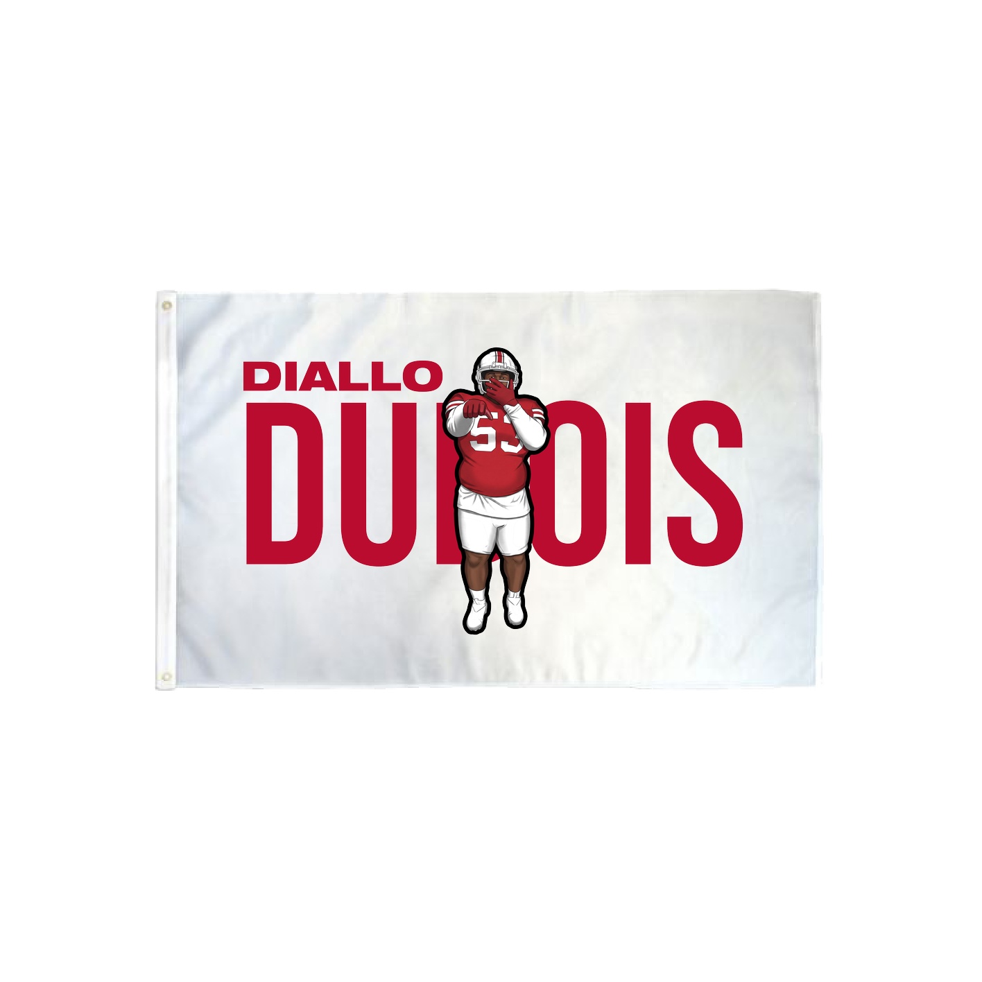 3x5 Flag — Player Name in Classic