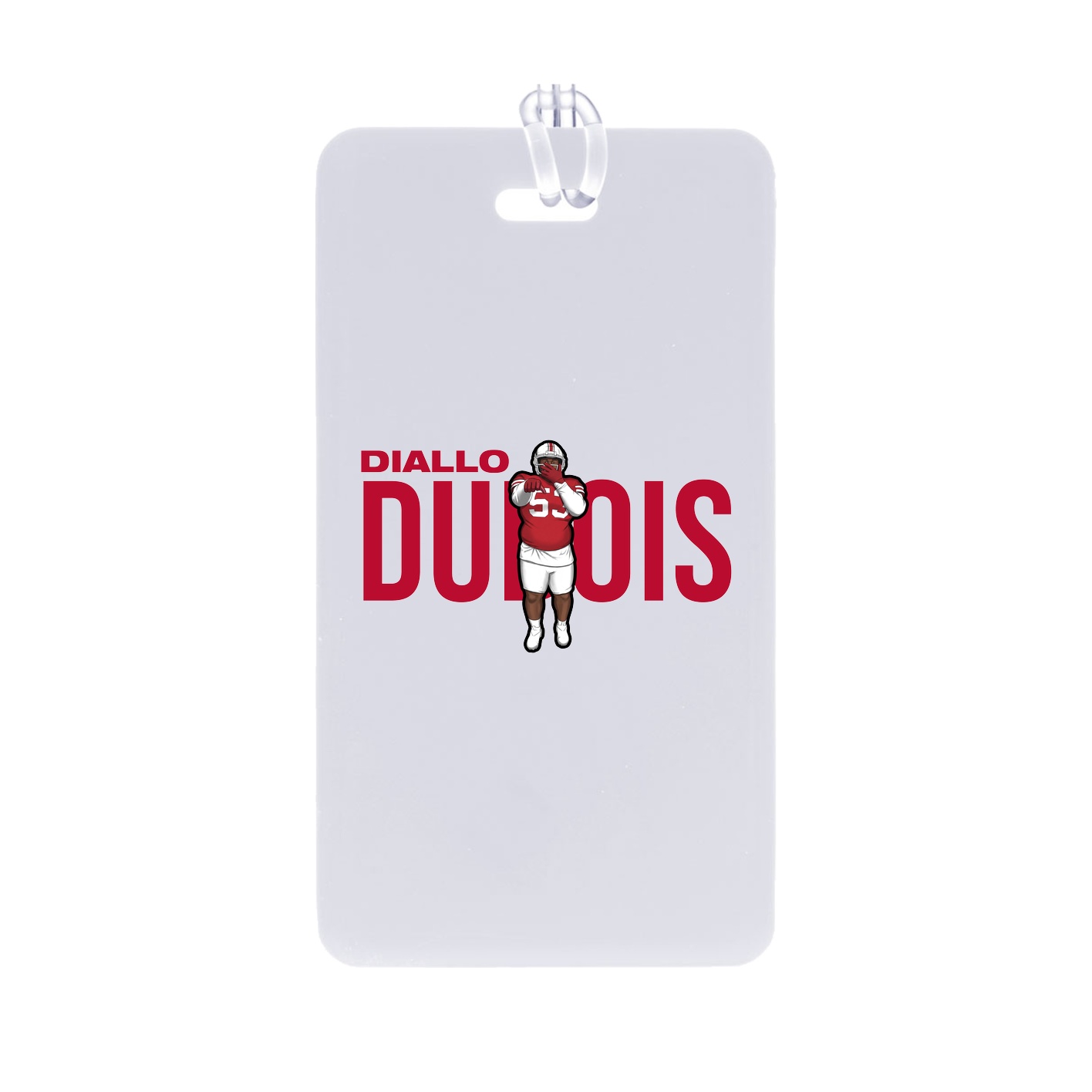 Bag Tag — Player Name in Classic