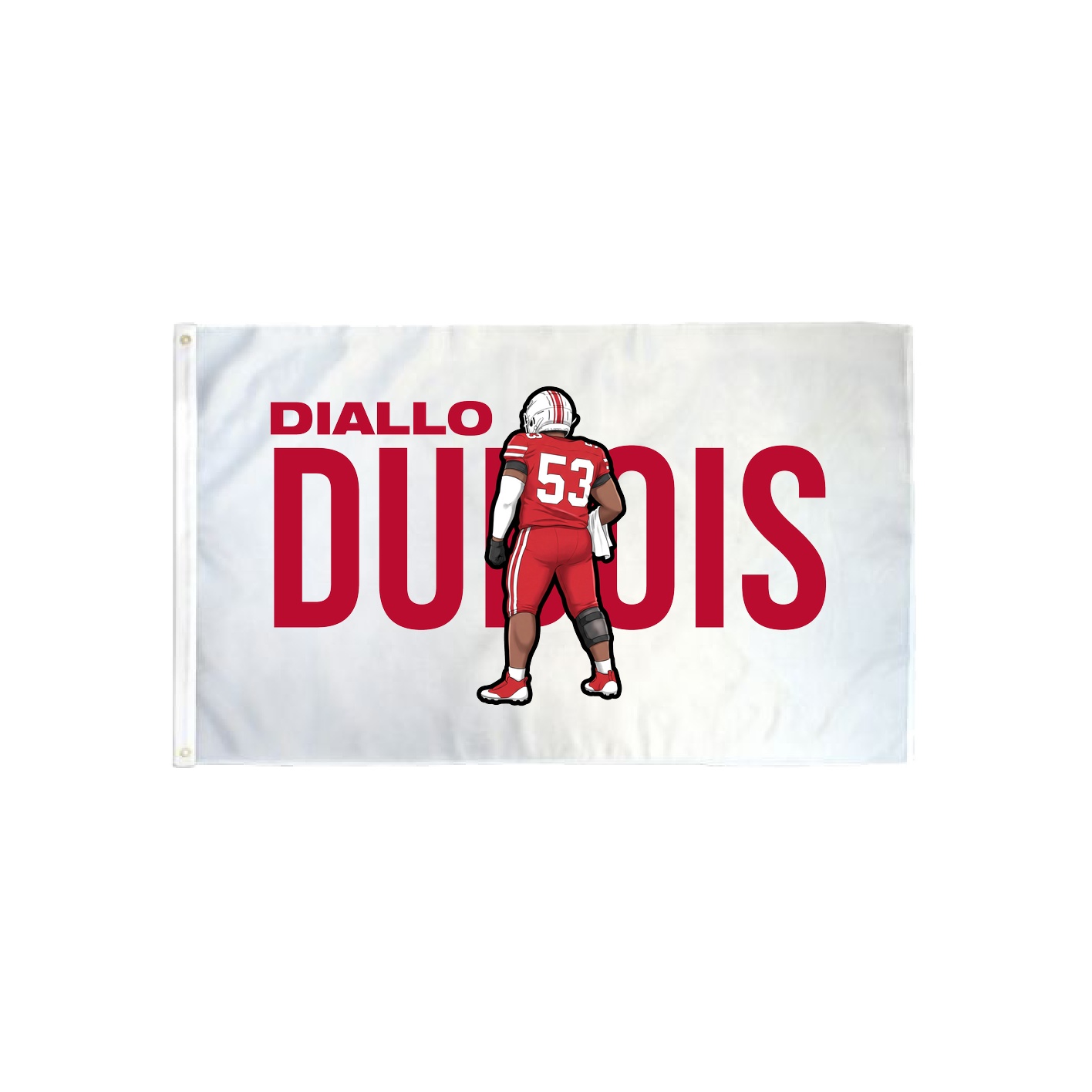 3x5 Flag — Player Name in Classic