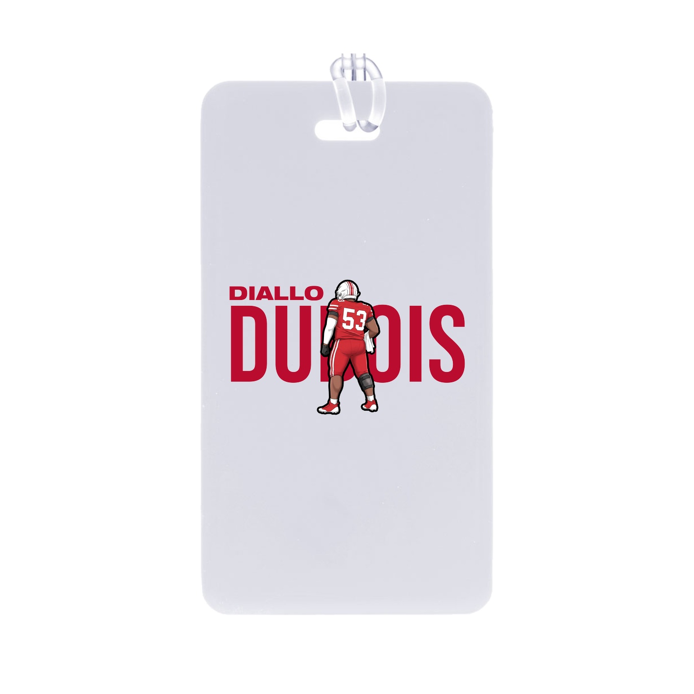 Bag Tag — Player Name in Classic