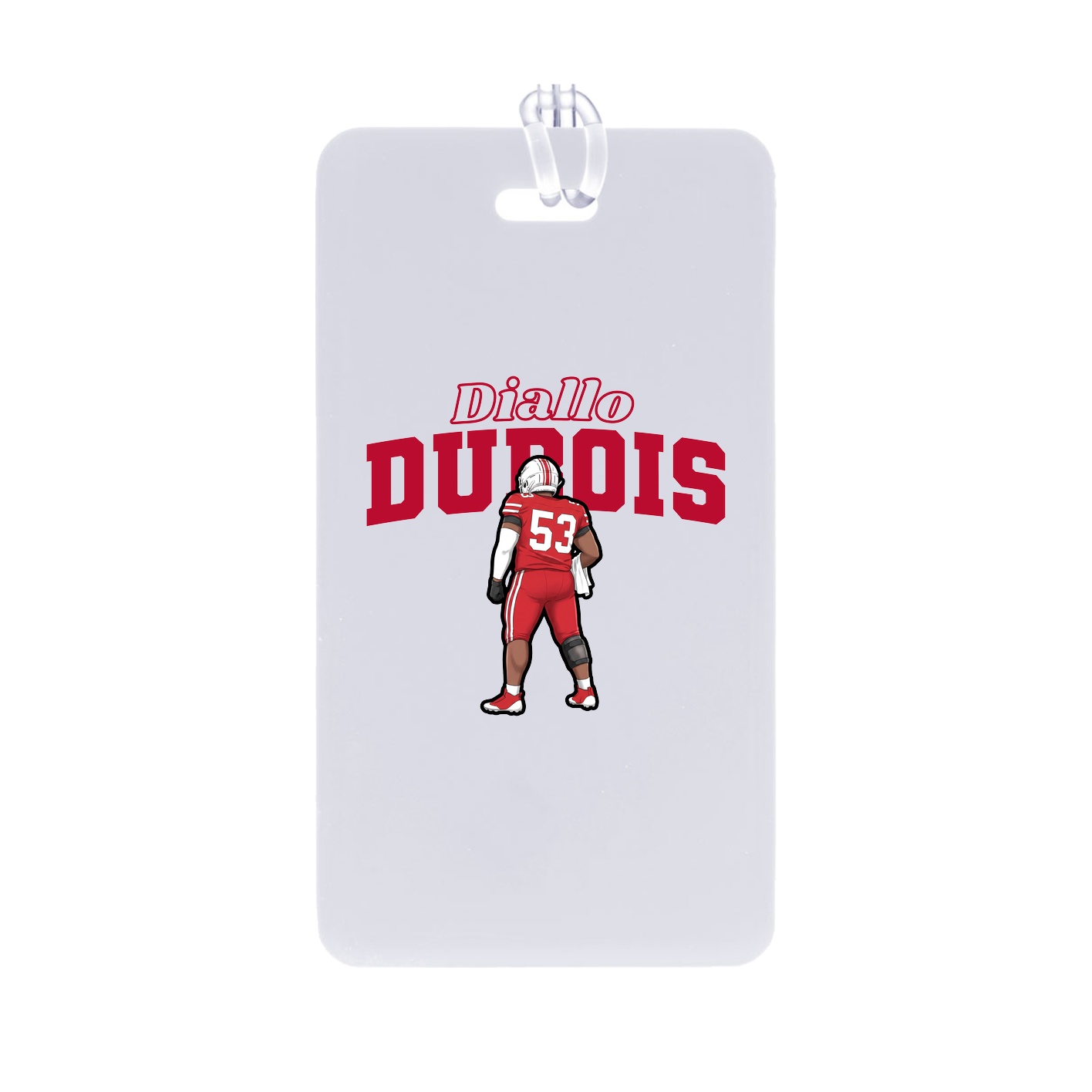 Bag Tag — Name Arch in Classic