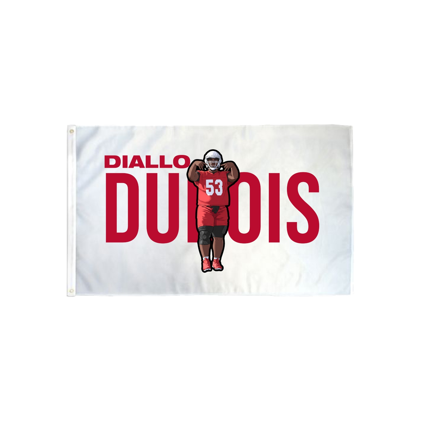 3x5 Flag — Player Name in Classic