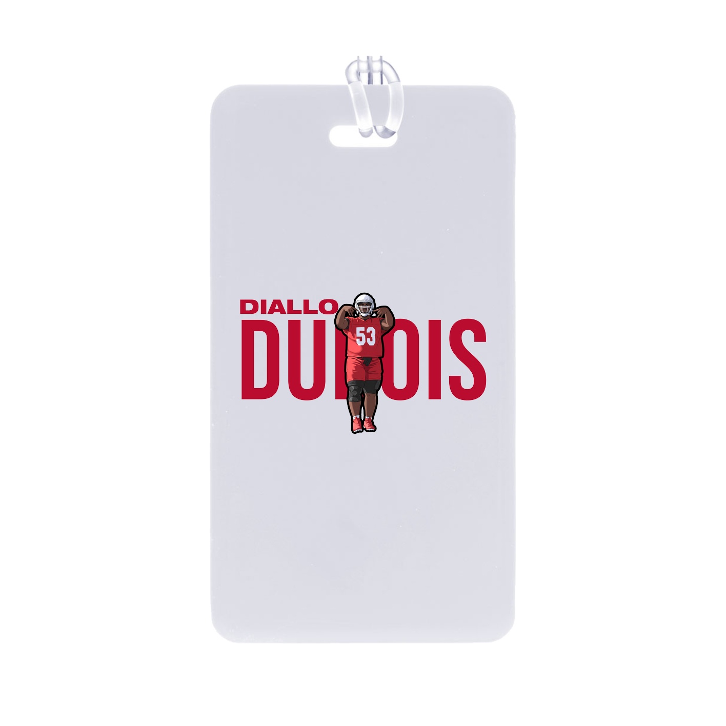 Bag Tag — Player Name in Classic