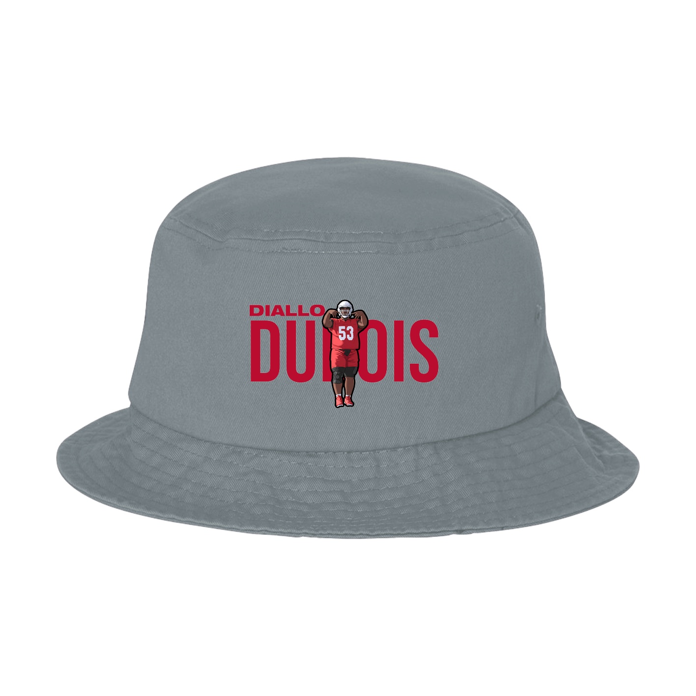 Bucket Cap — Player Name in Grey