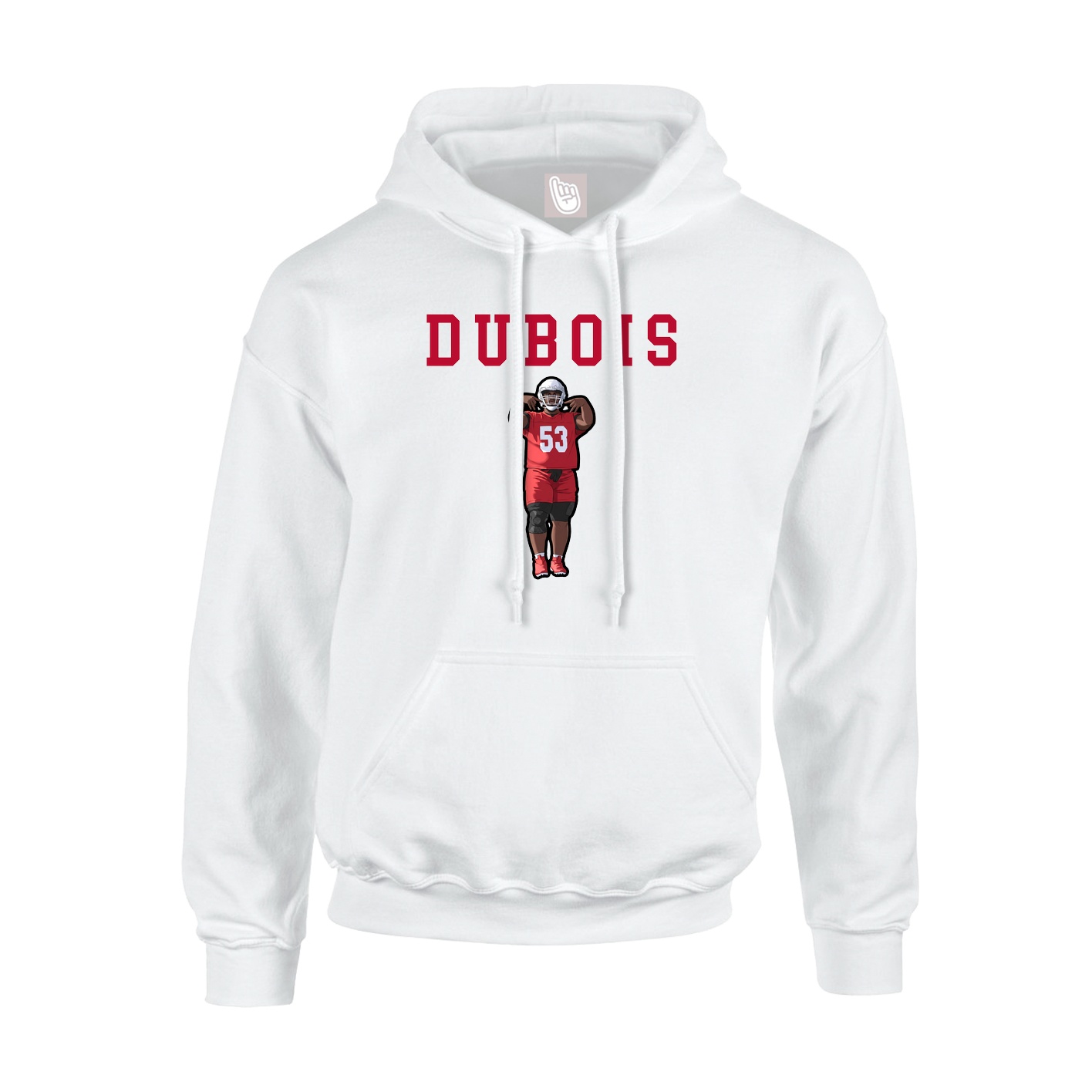 Youth Hoodie — Shirsey in White