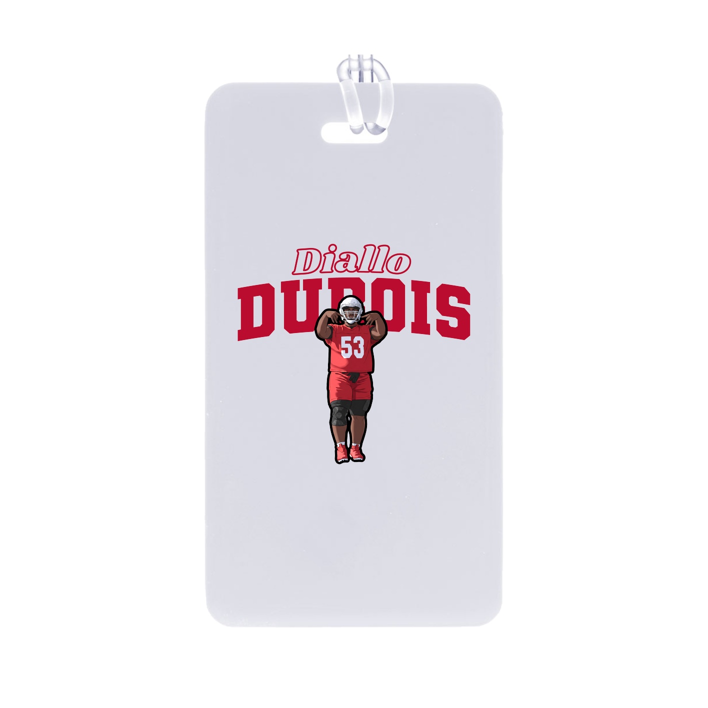 Bag Tag — Name Arch in Classic
