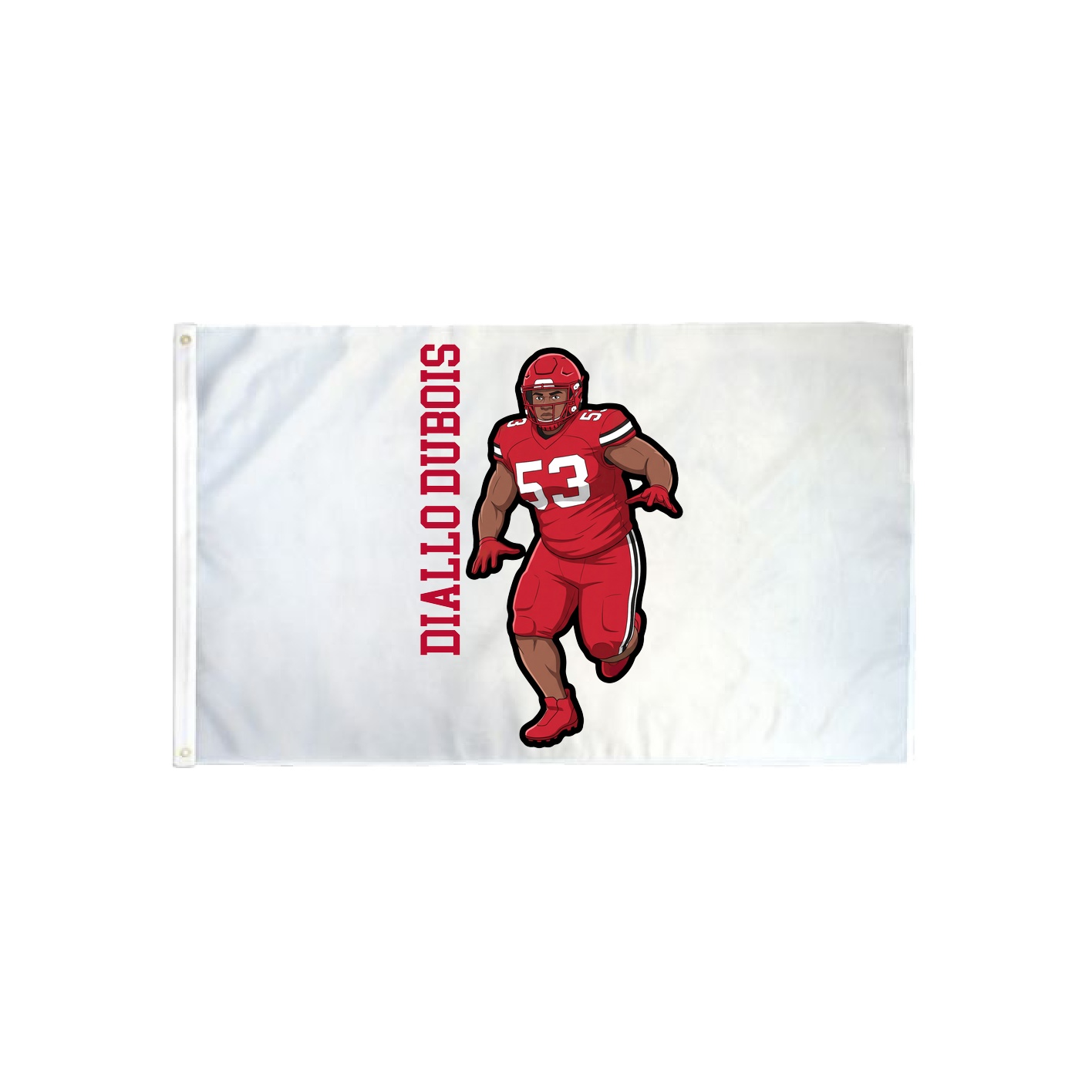 3x5 Flag — Name Vertical in Classic