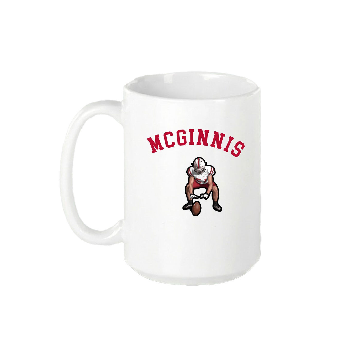 15oz Coffee Mug — Shirsey Arch in White