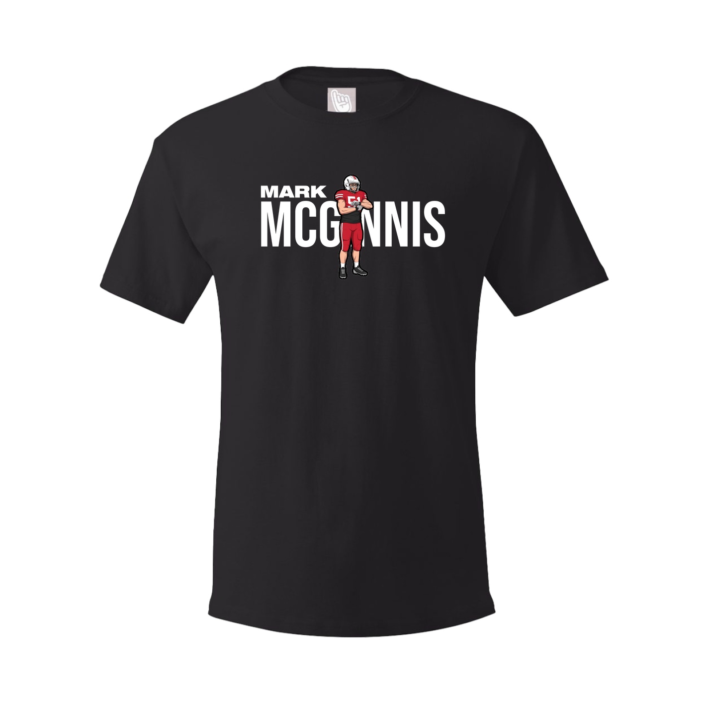 Tee — Player Name in Black