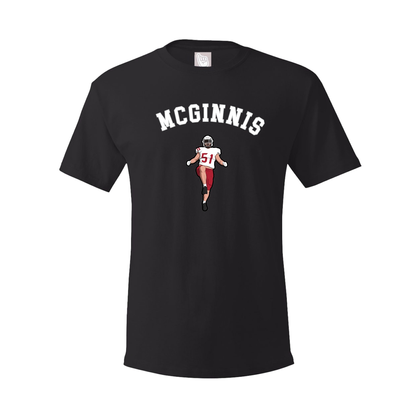 Youth Tee — Shirsey Arch in Black