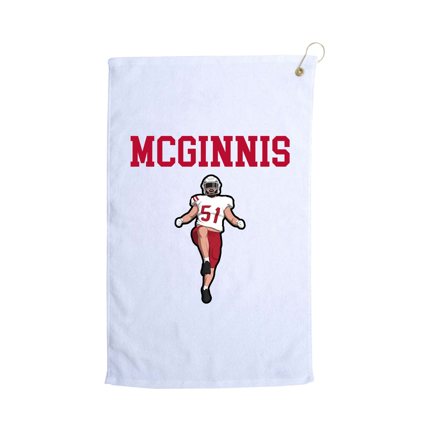 Golf Towel — Shirsey in White