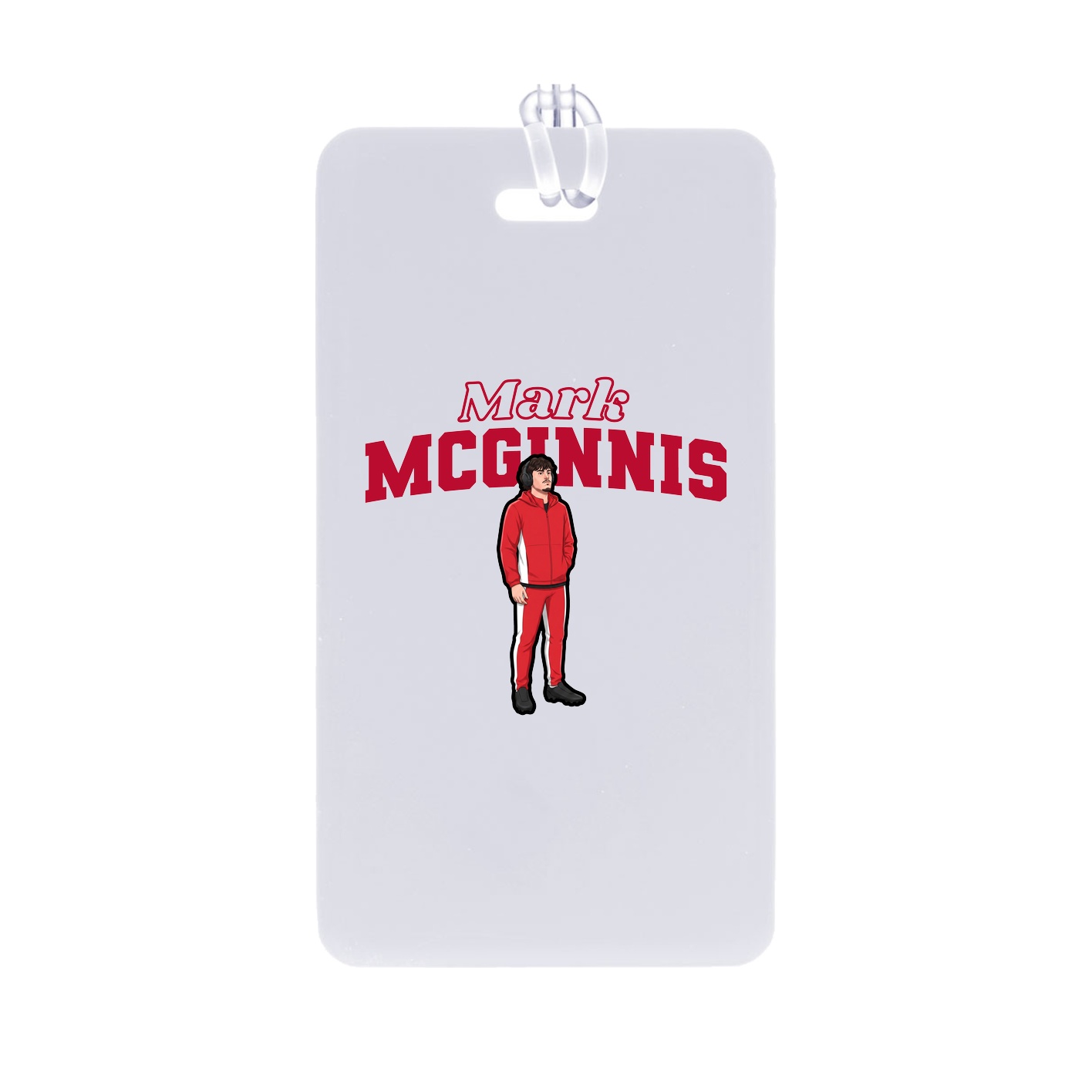 Bag Tag — Name Arch in Classic