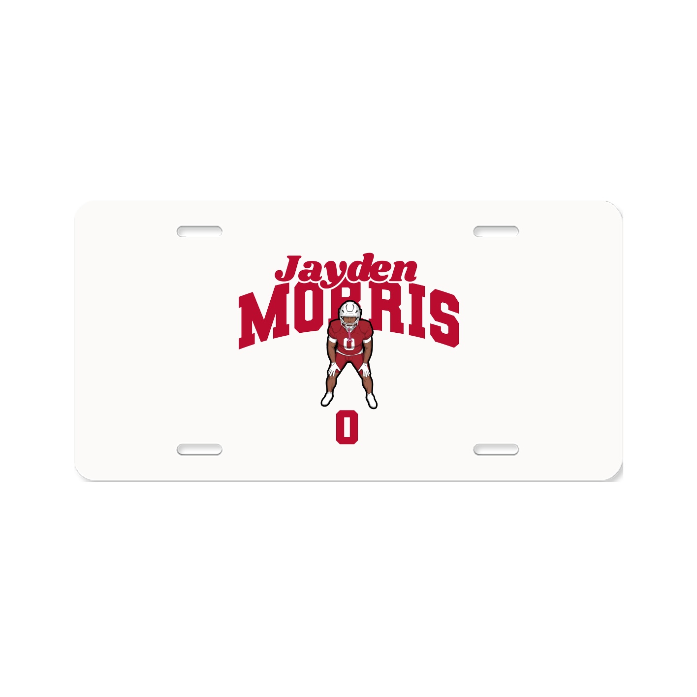 License Plate — Signature Arch in Classic