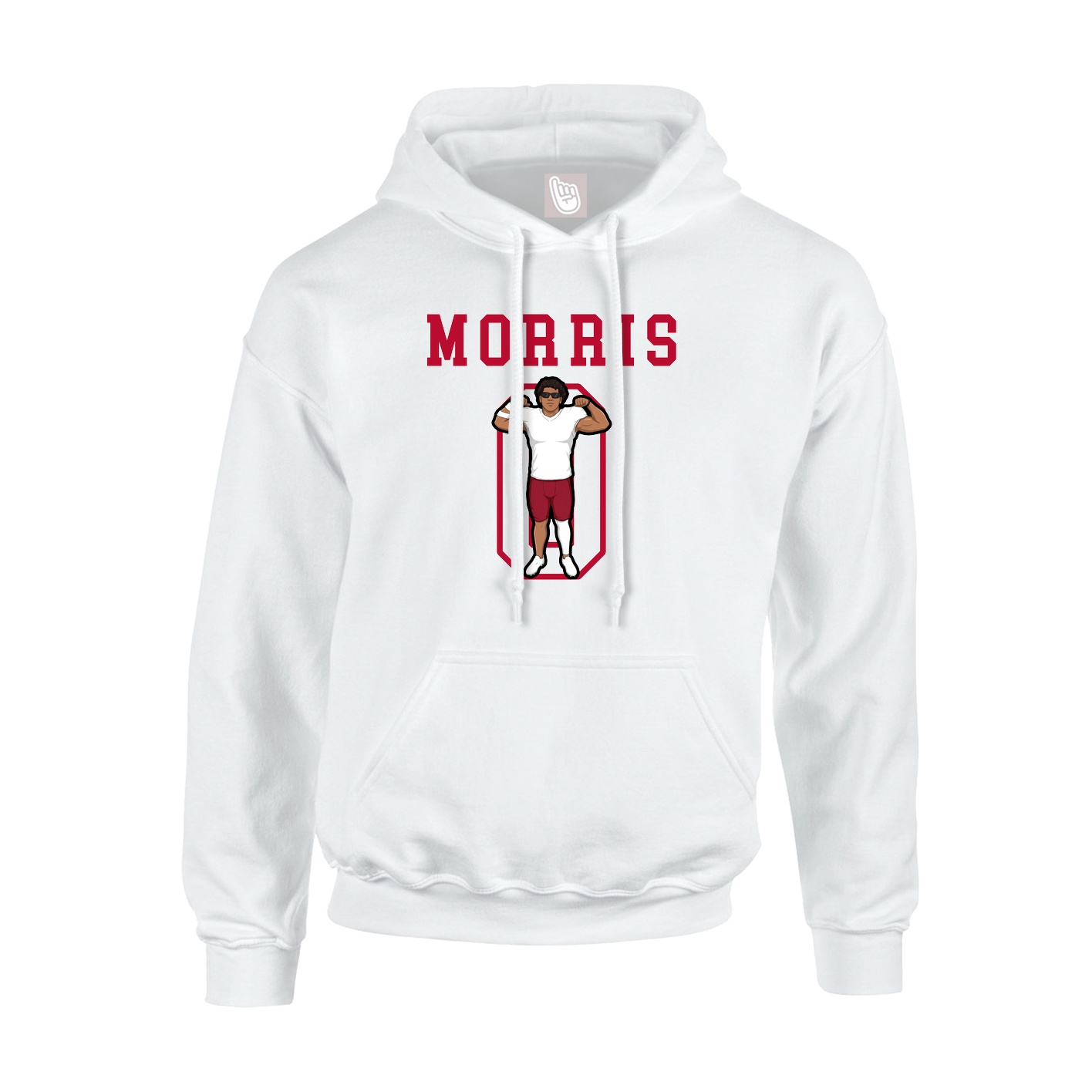 Youth Hoodie — Shirsey in White
