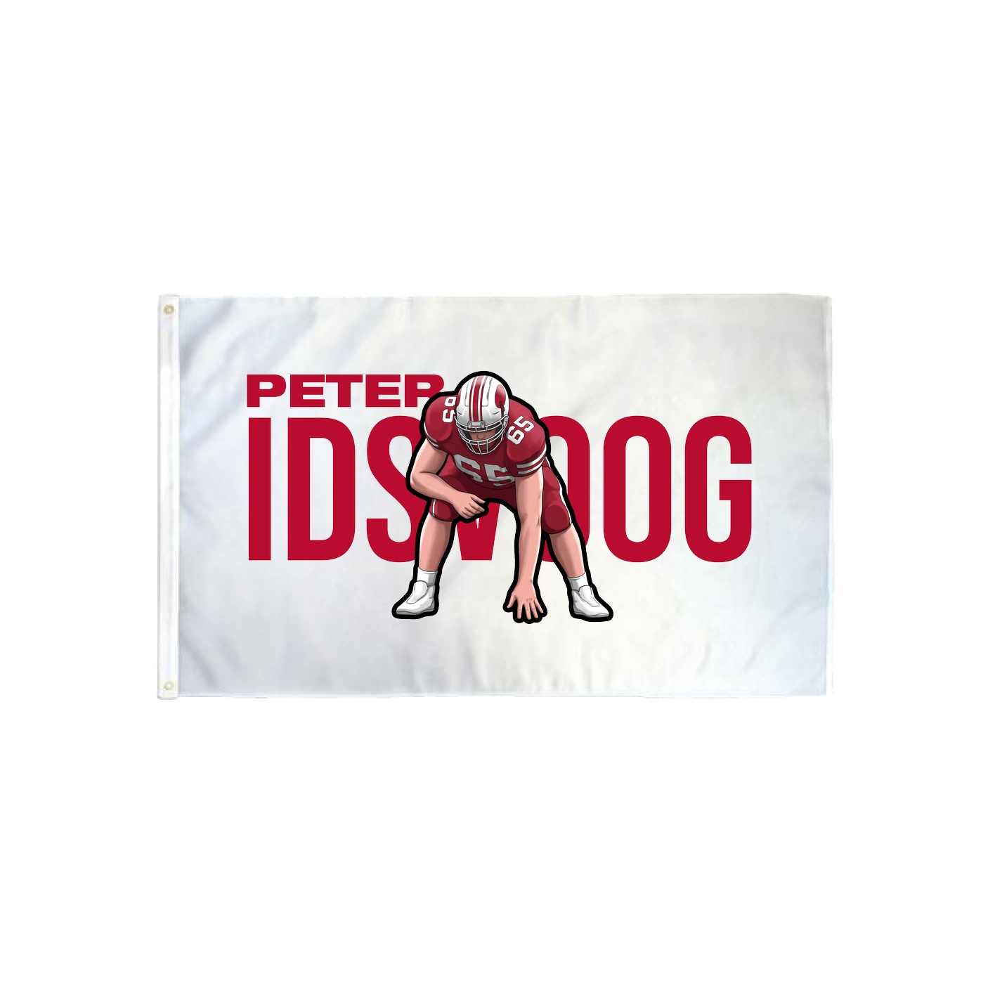 3x5 Flag — Player Name in Classic