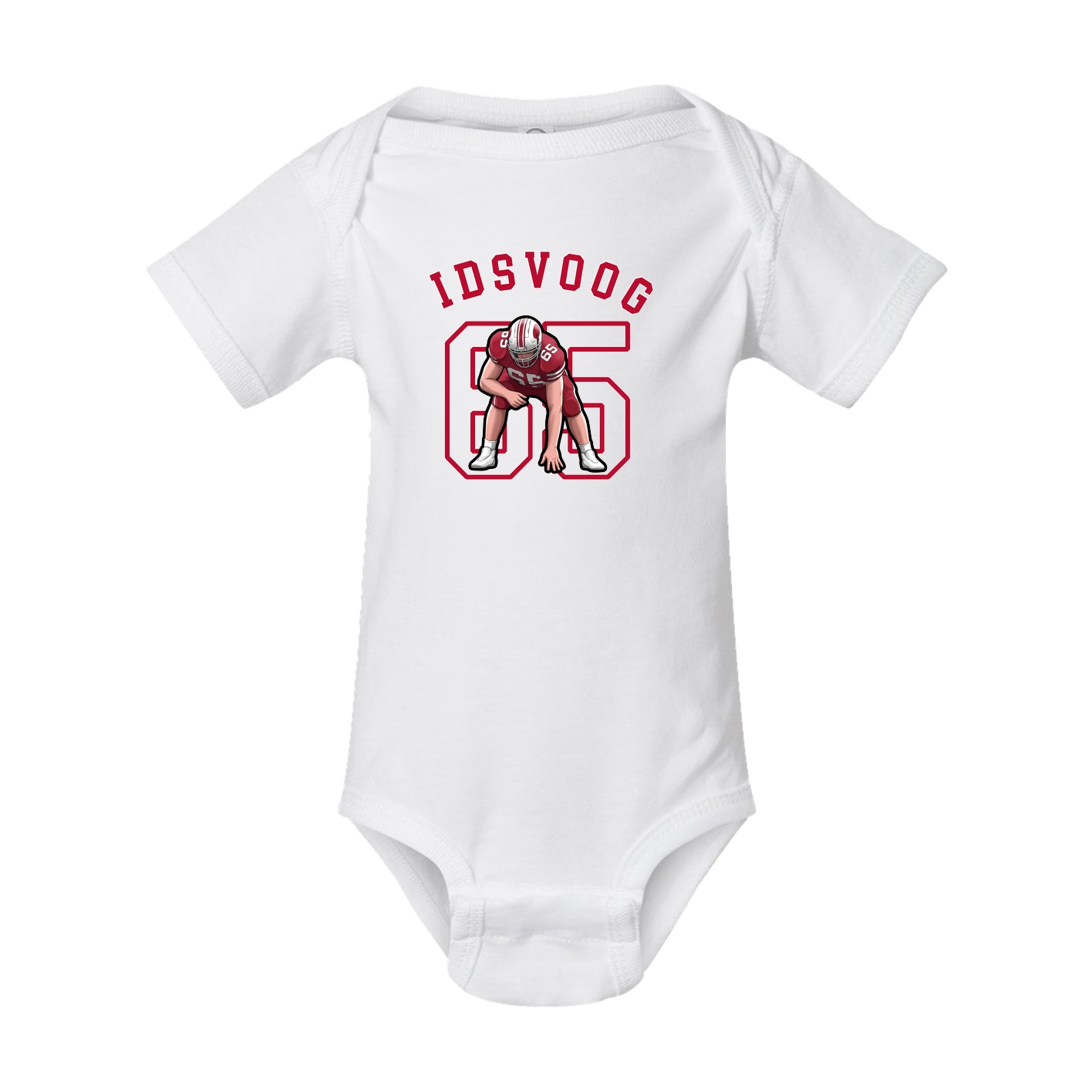 Baby Onesie — Shirsey Arch in White
