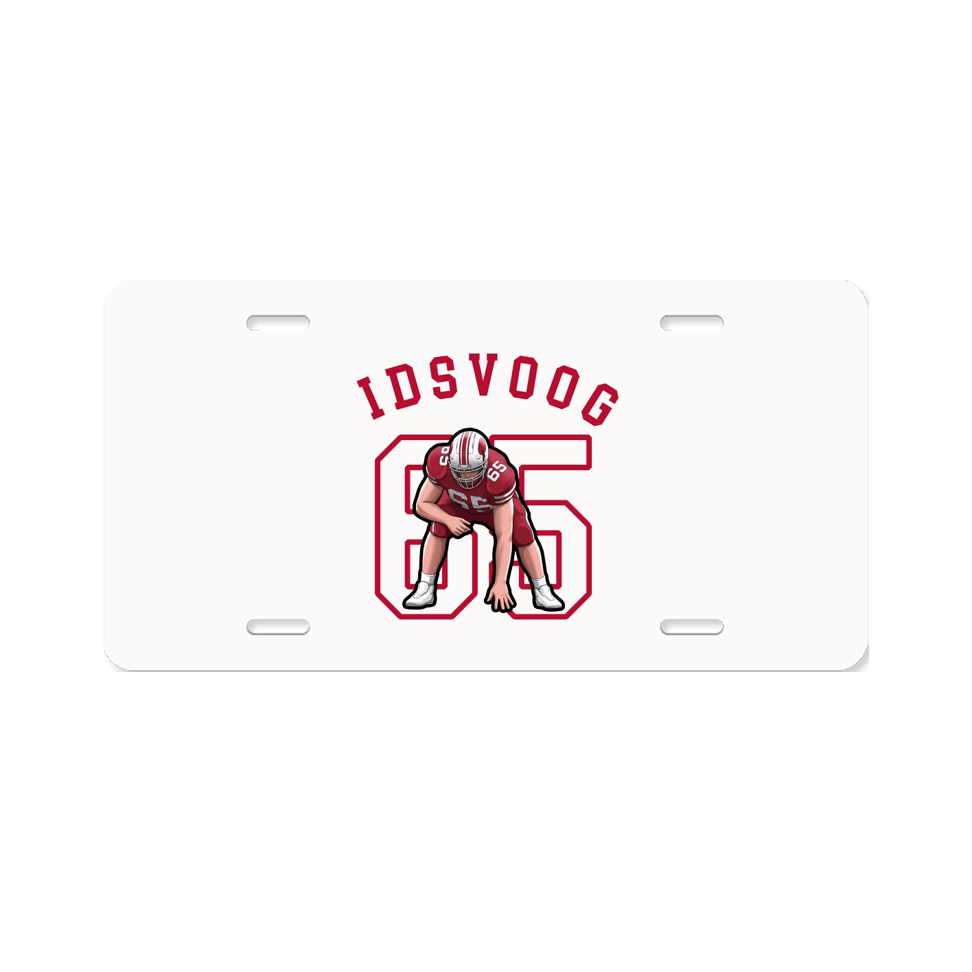 License Plate — Shirsey Arch in Classic