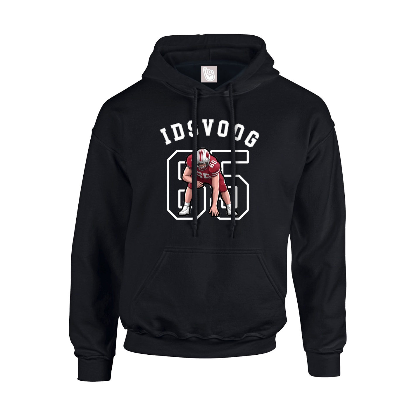 Youth Hoodie — Shirsey Arch in Black