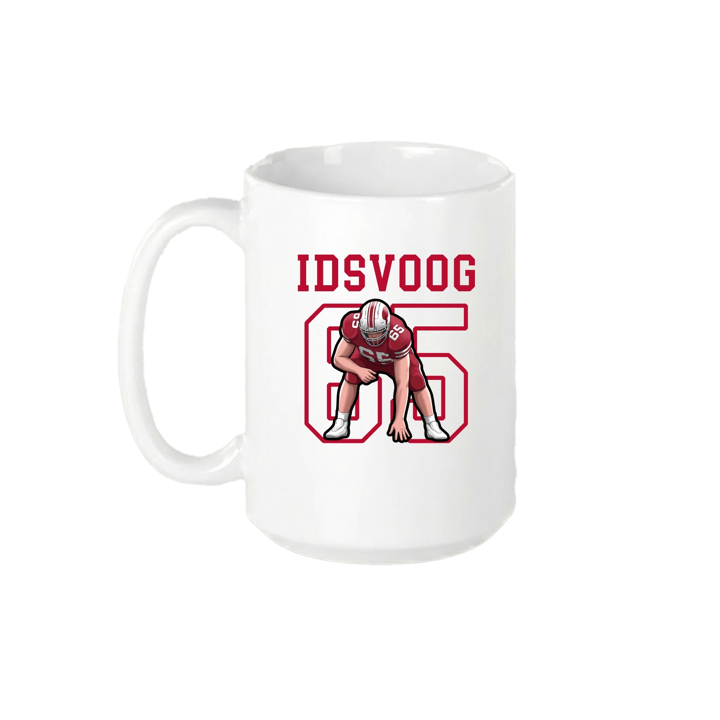 15oz Coffee Mug — Shirsey in White