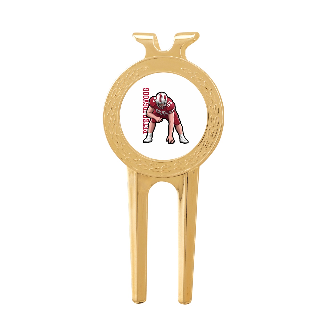 Divot Tool with Ball Marker — Name Vertical in Classic