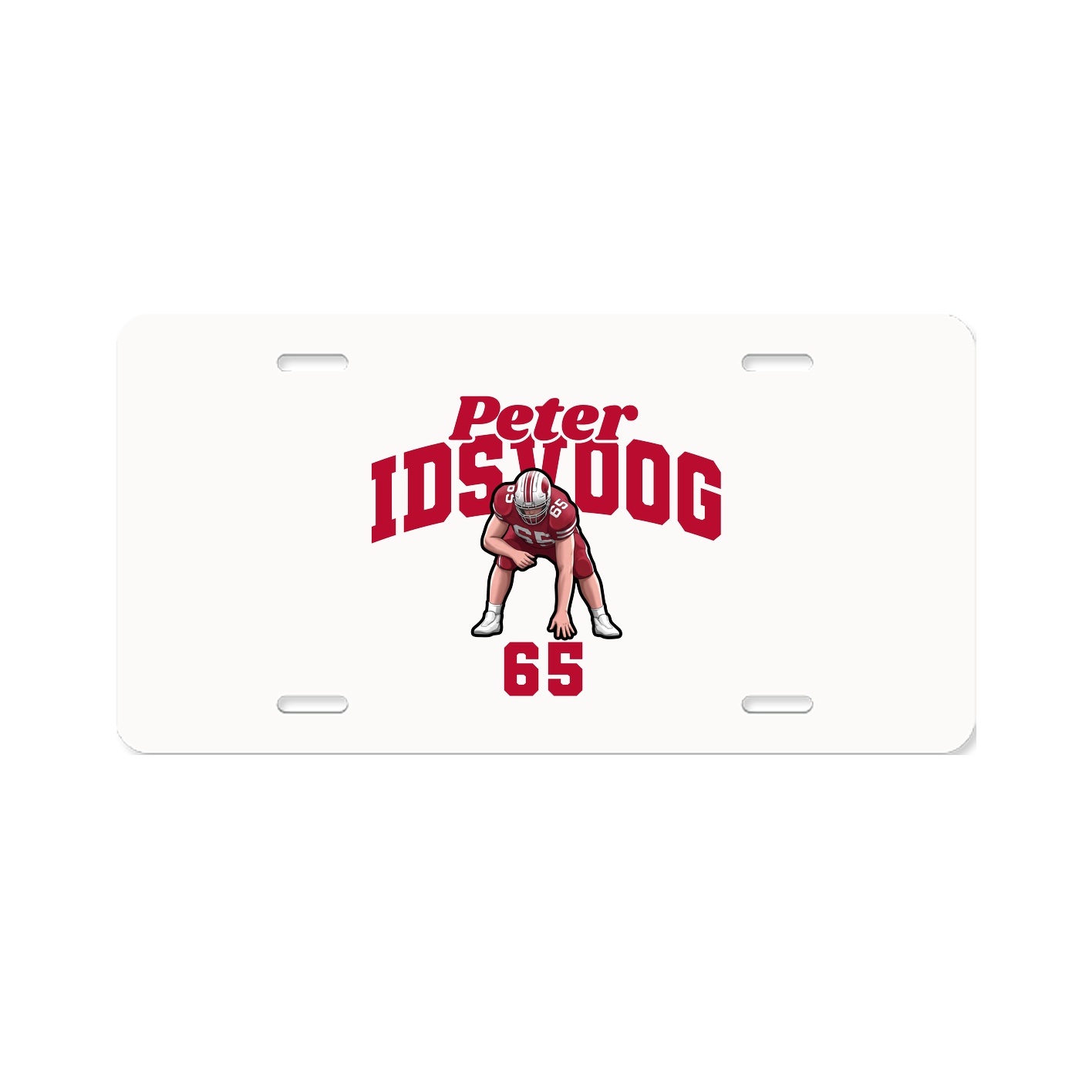 License Plate — Signature Arch in Classic