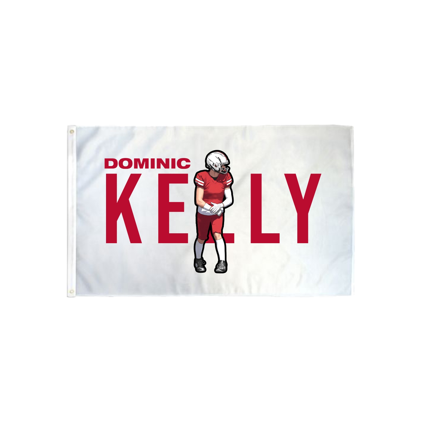 3x5 Flag — Player Name in Classic