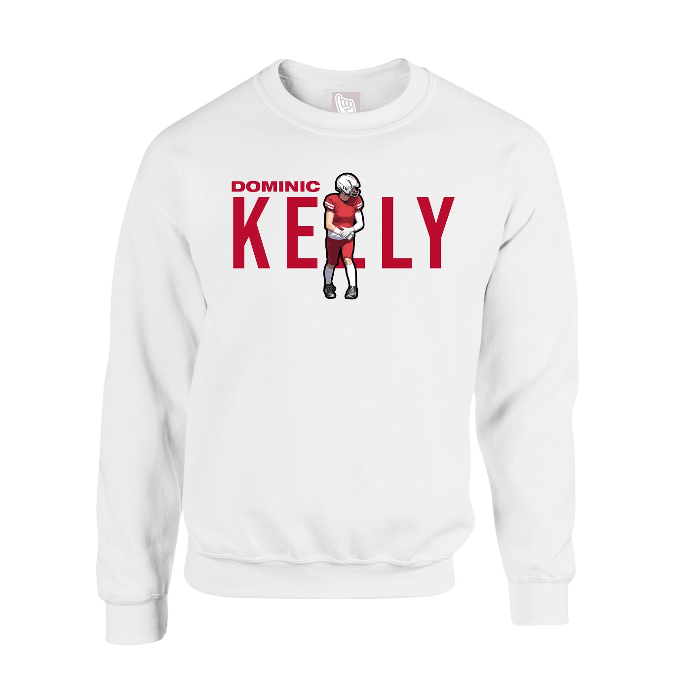 Fleece Crew — Player Name in White