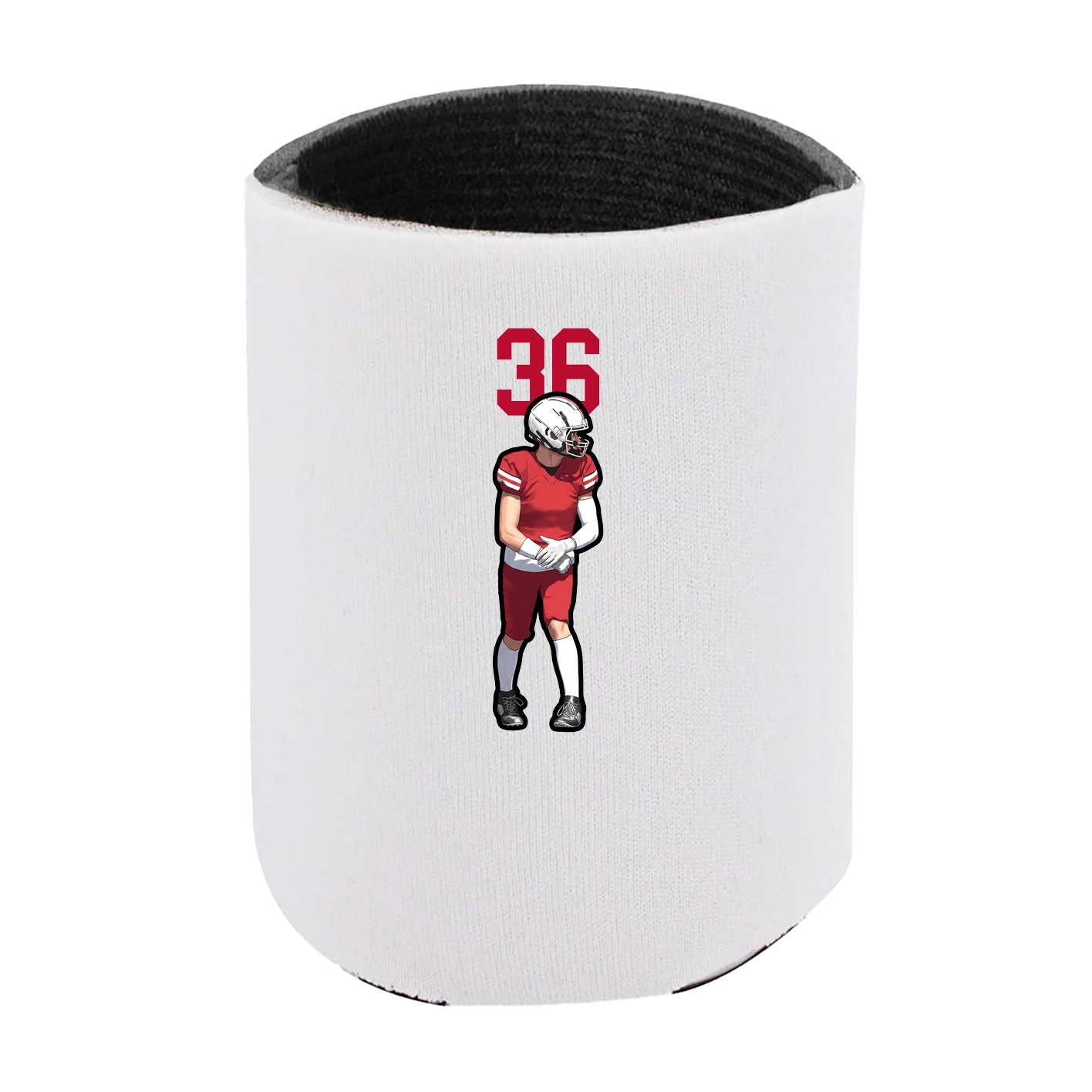 Can Holder — Number Top in White