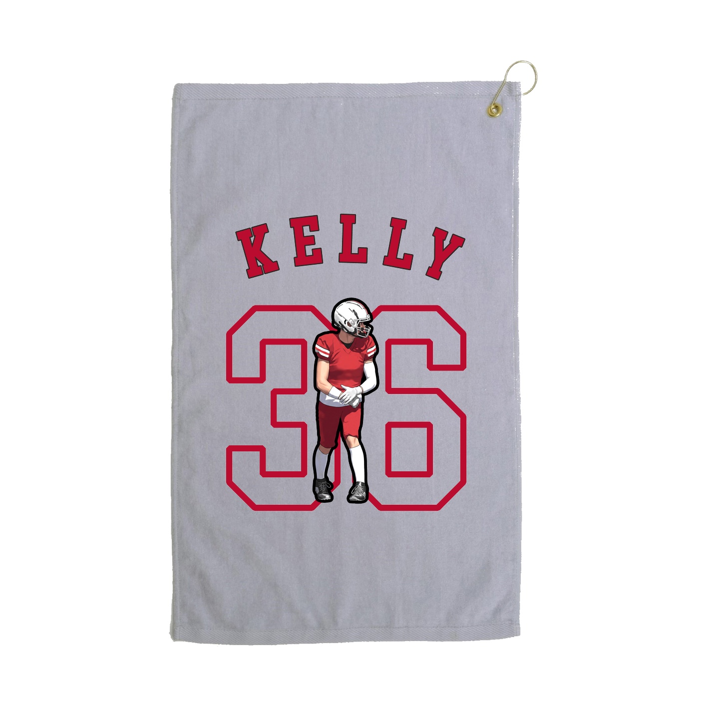 Golf Towel — Shirsey Arch in Grey