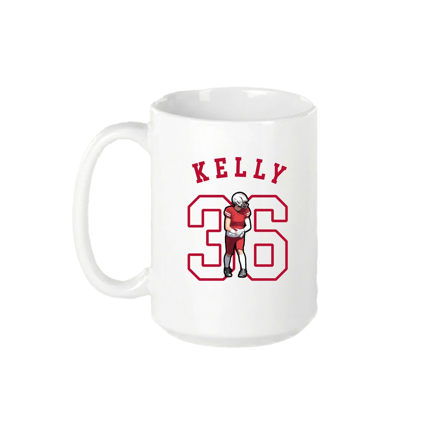 15oz Coffee Mug — Shirsey Arch in White