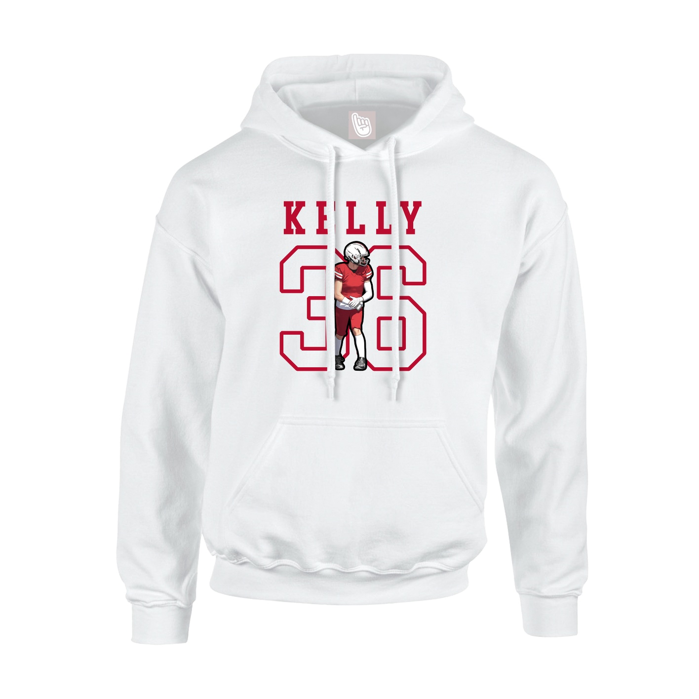 Youth Hoodie — Shirsey in White