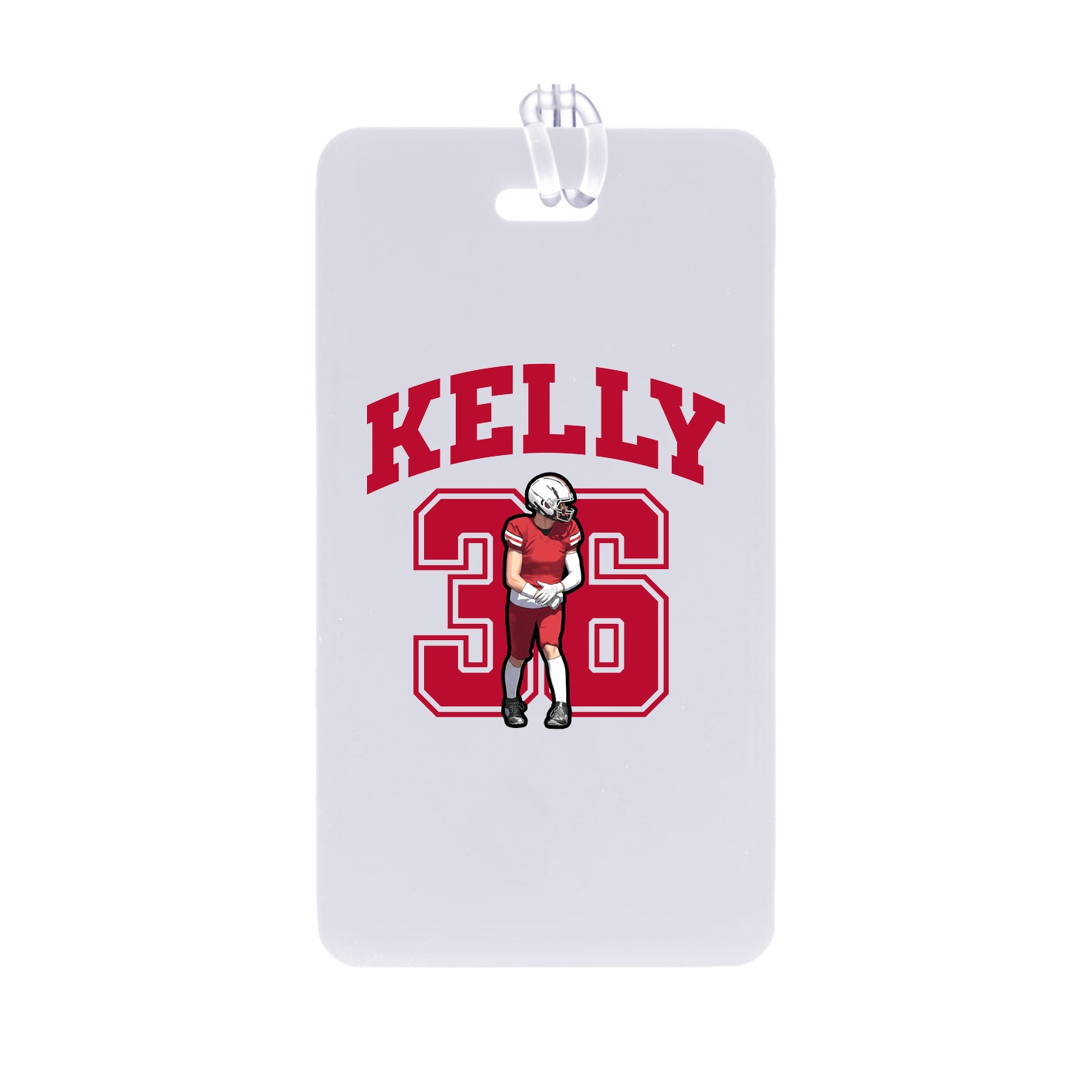 Bag Tag — Number in Classic